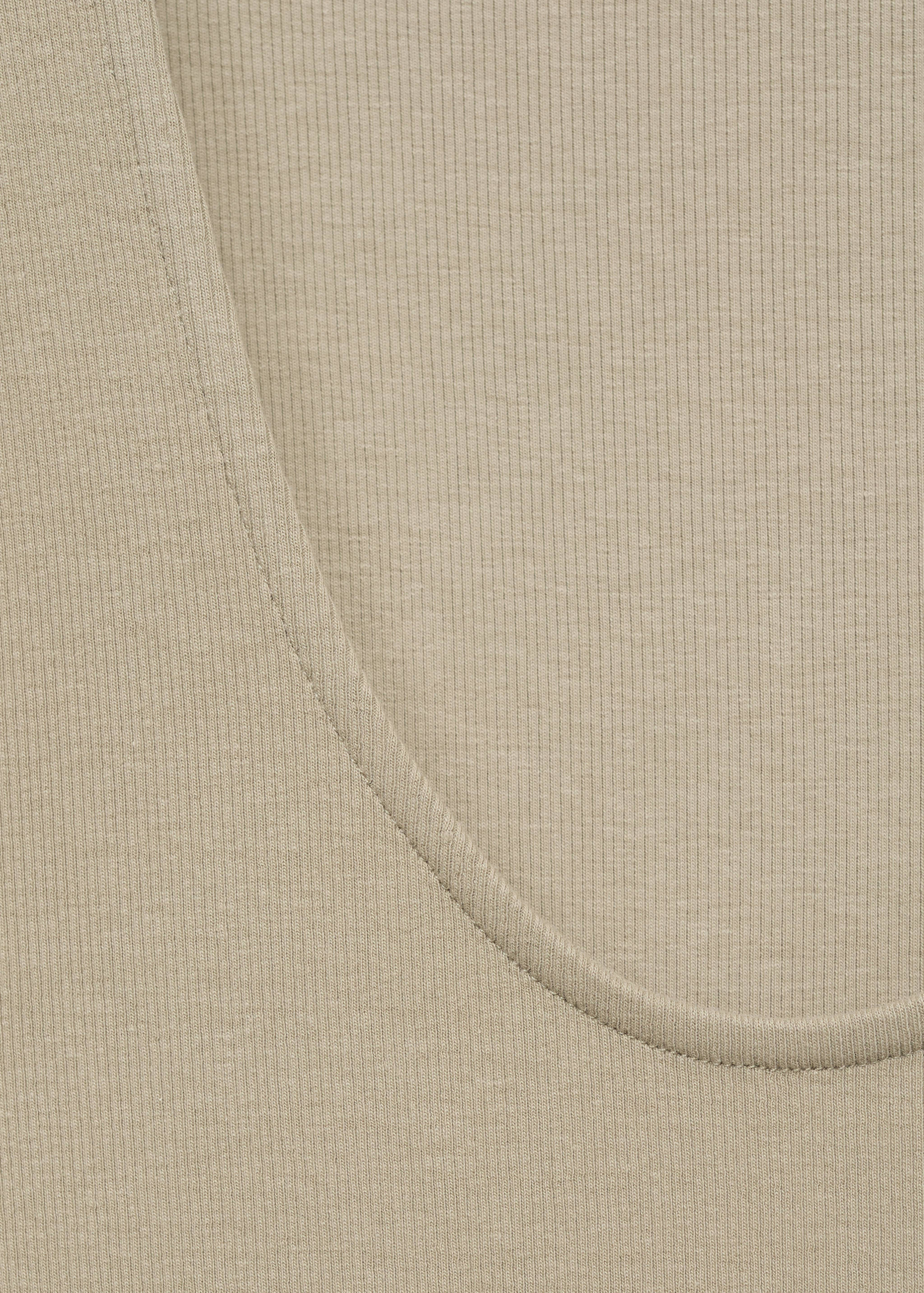 Εβαζέ φόρεμα από συνδυαστικό ύφασμα - Λεπτομέρεια του προϊόντος 8