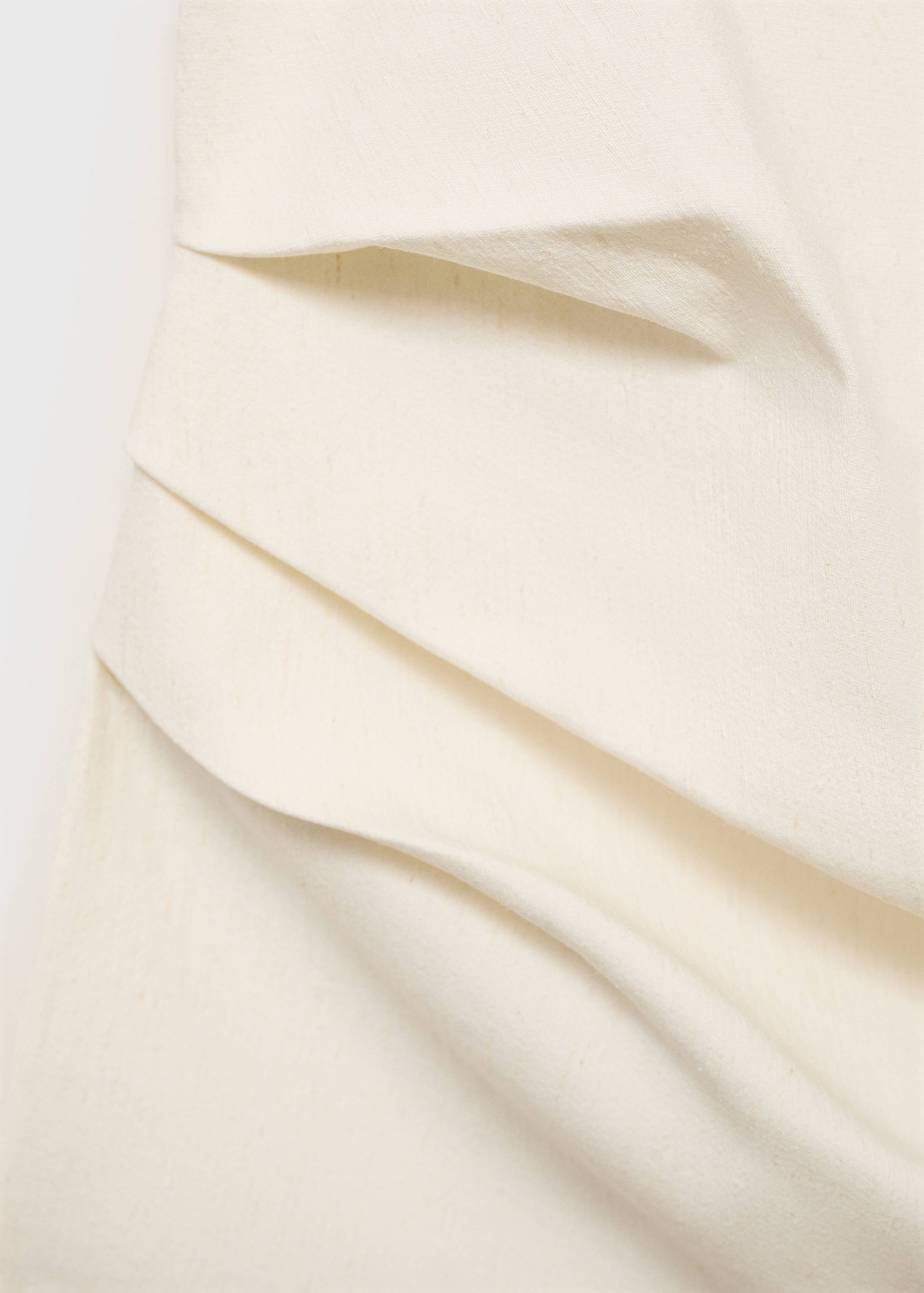 Asymmetrical strapless top - Details of the article 8