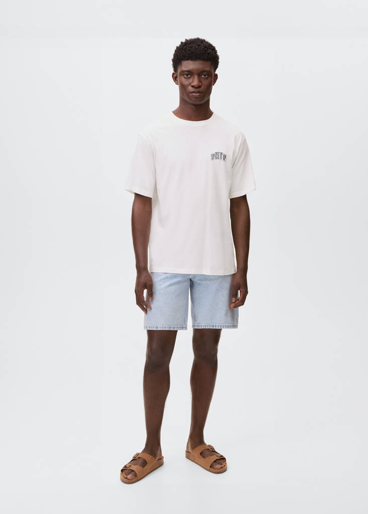 Short-sleeved printed t-shirt — Off White