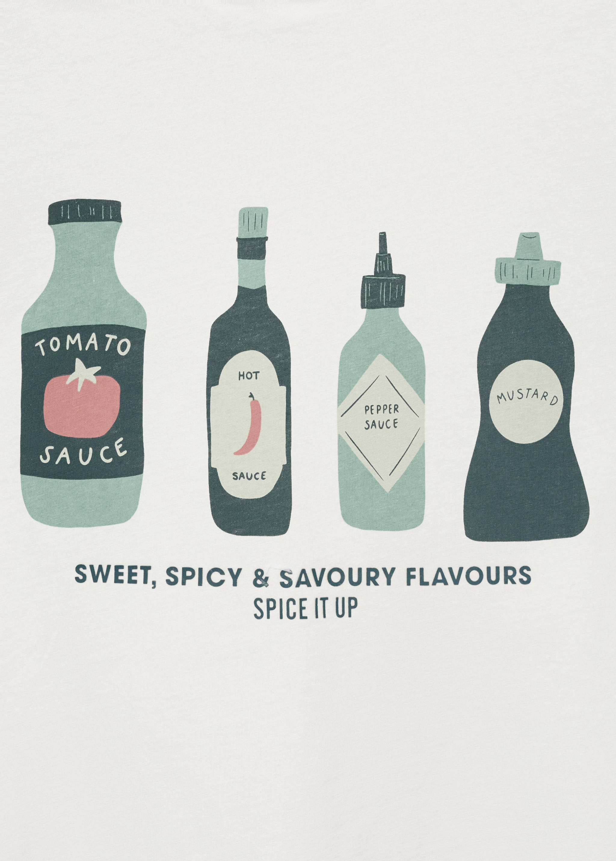 T-shirt estampada de manda curta - Pormenor do artigo 0