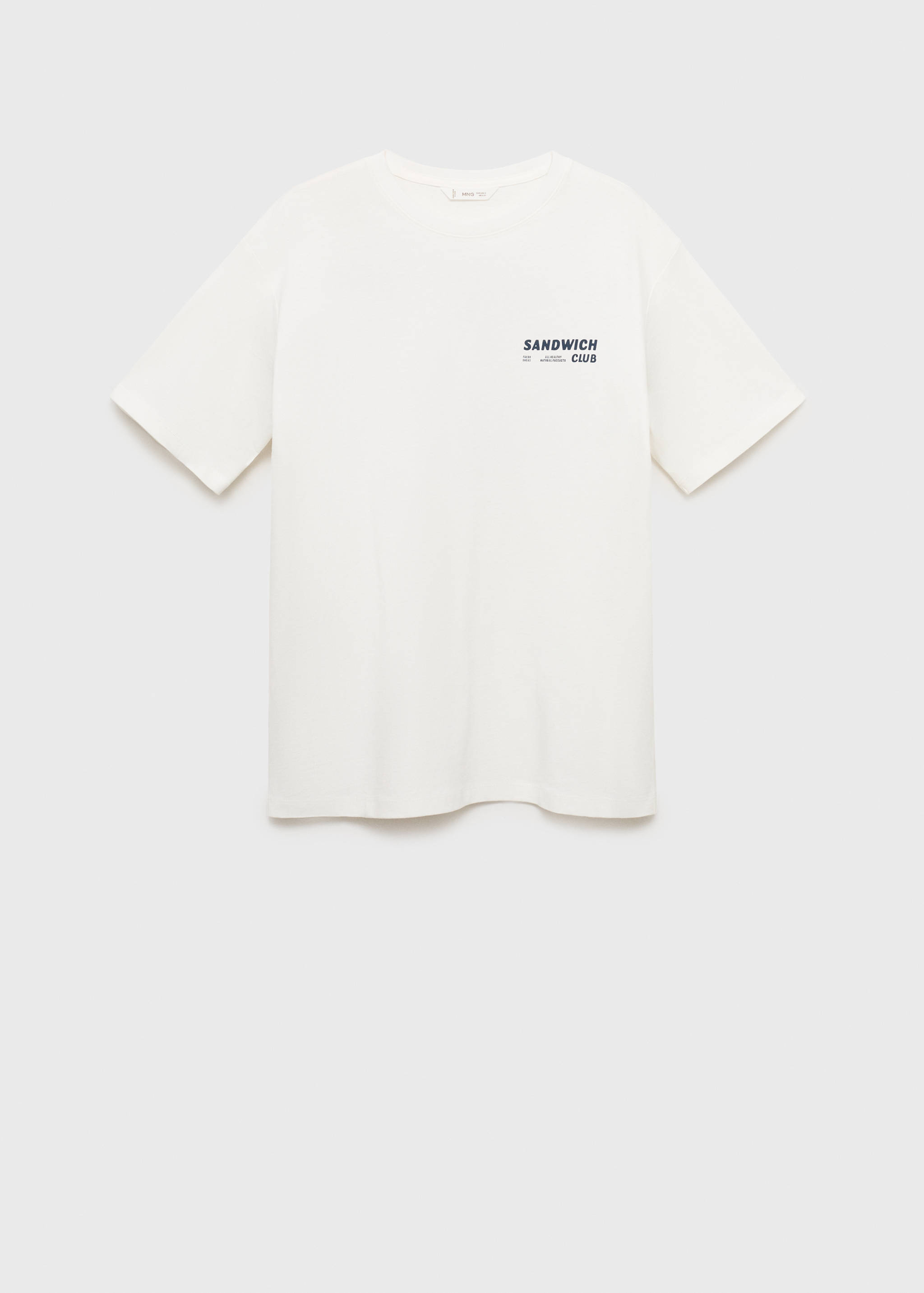 Short-sleeved printed t-shirt - Article without model