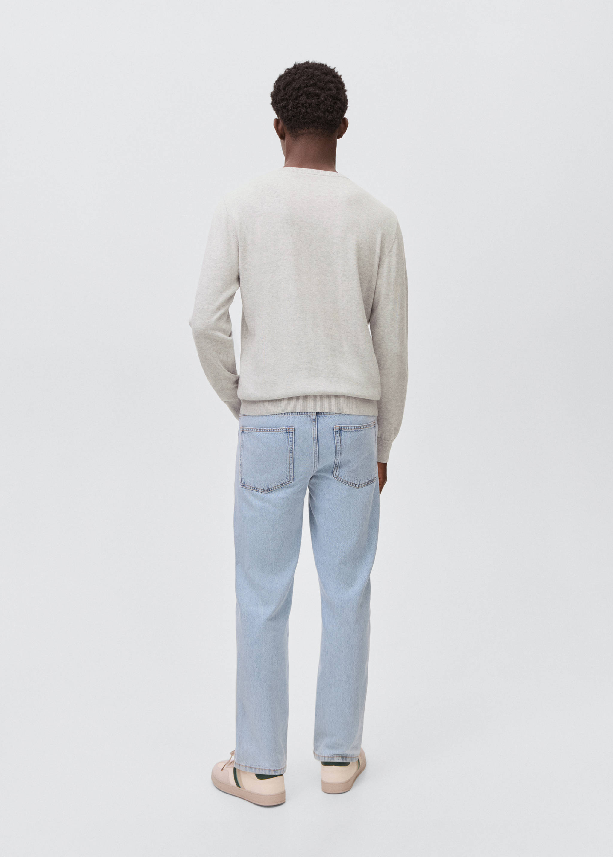 Pull-over maille coton - Verso de l’article