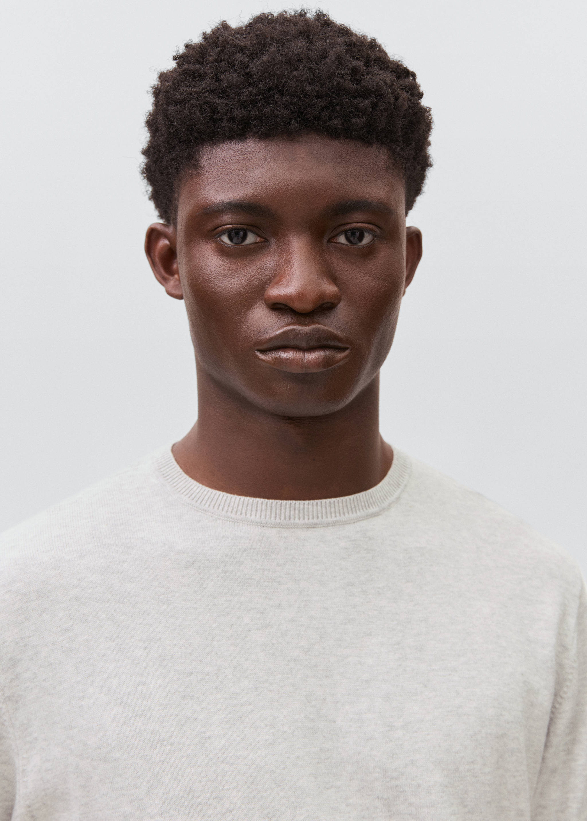 Pull-over maille coton - Détail de l'article 1