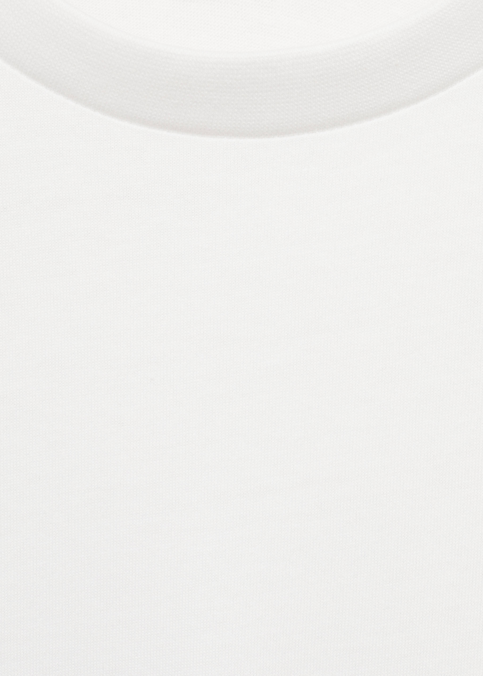 Футболка slim fit 100% хлопок - Деталь изделия 8