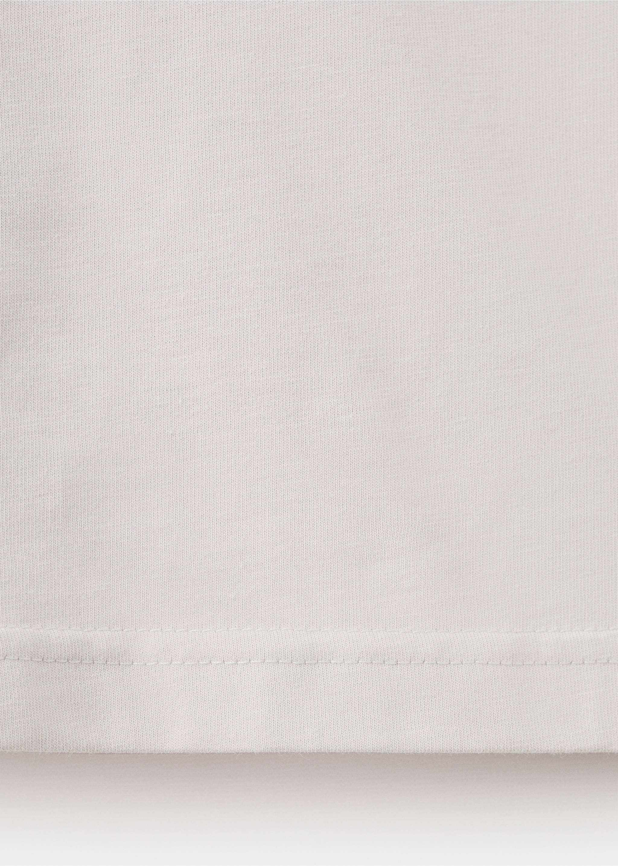 Футболка slim fit 100% хлопок - Деталь изделия 0, Серебристый лед. Ref: 17031230-00.