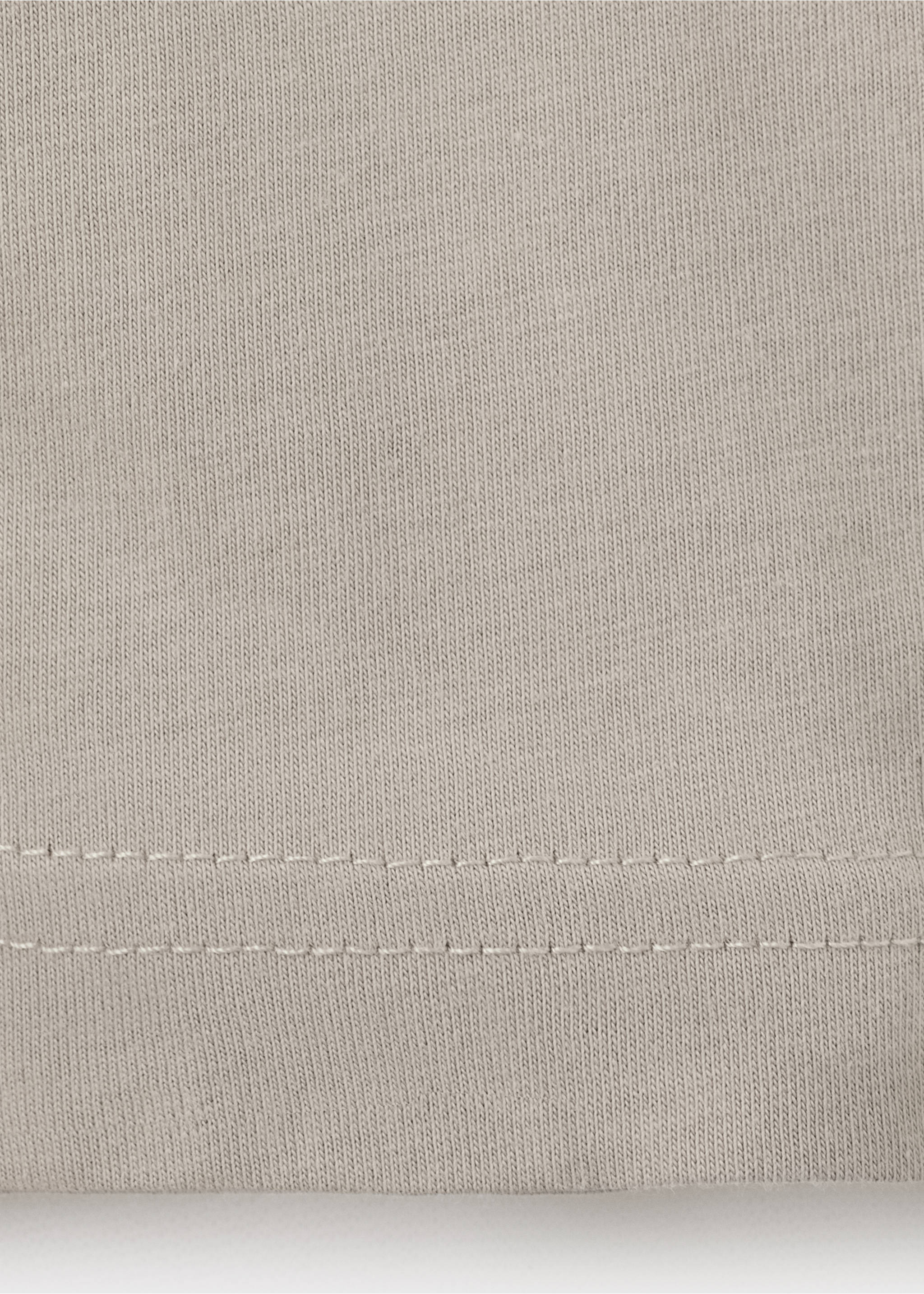 Camiseta slim fit 100% algodón - Detalle del artículo 0, Arena. Ref: 17031230-00.