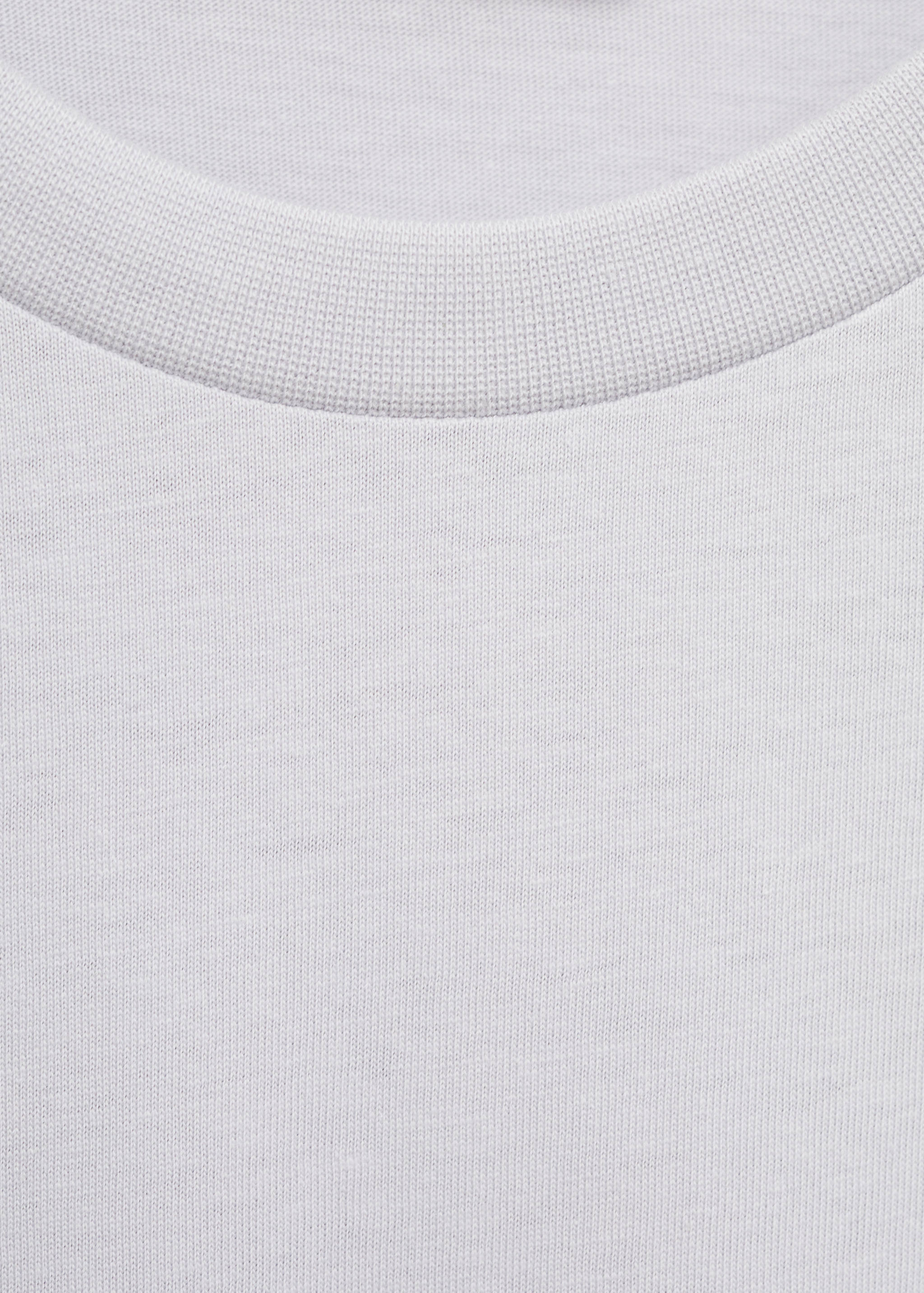 Футболка slim fit 100% хлопок - Деталь изделия 8