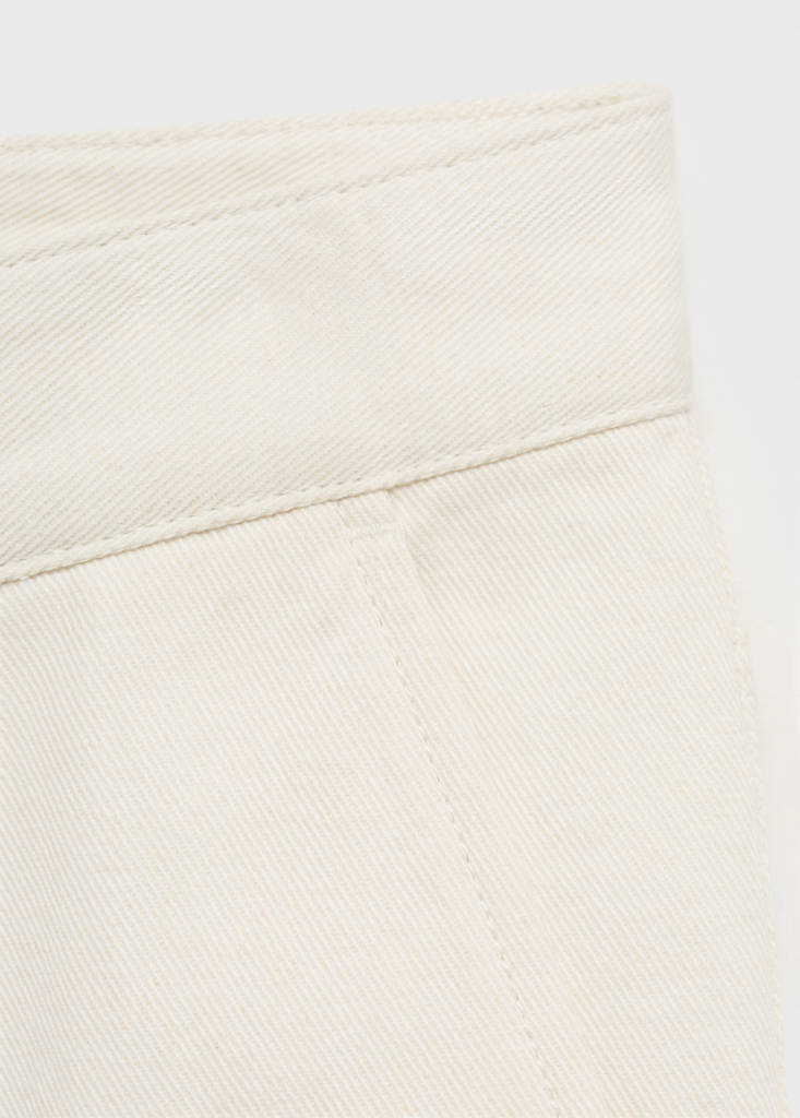Regular-fit jeans made from a cotton-linen blend — Off White