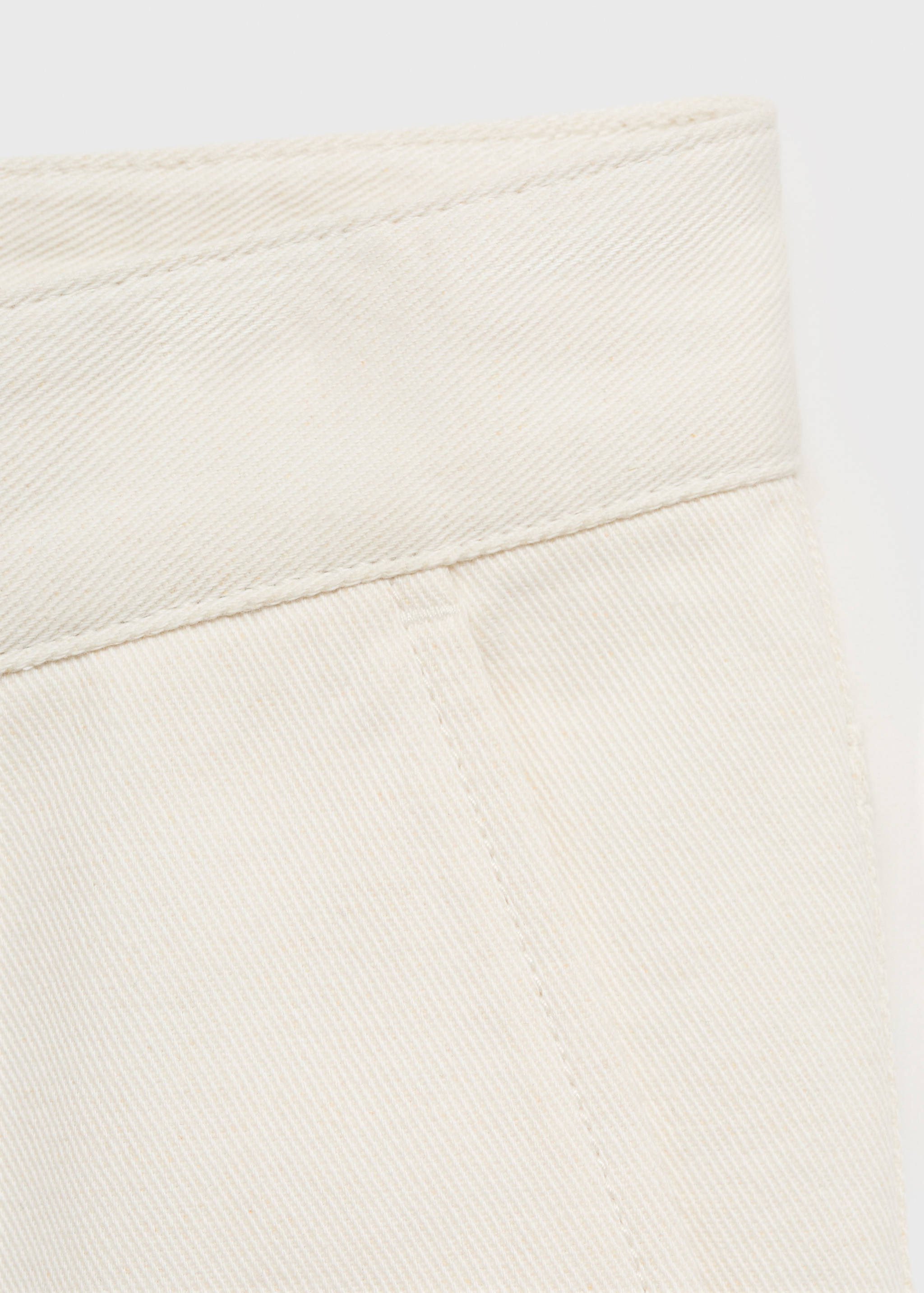 Regular-fit jeans van katoen en linnen - Detail van het artikel 0