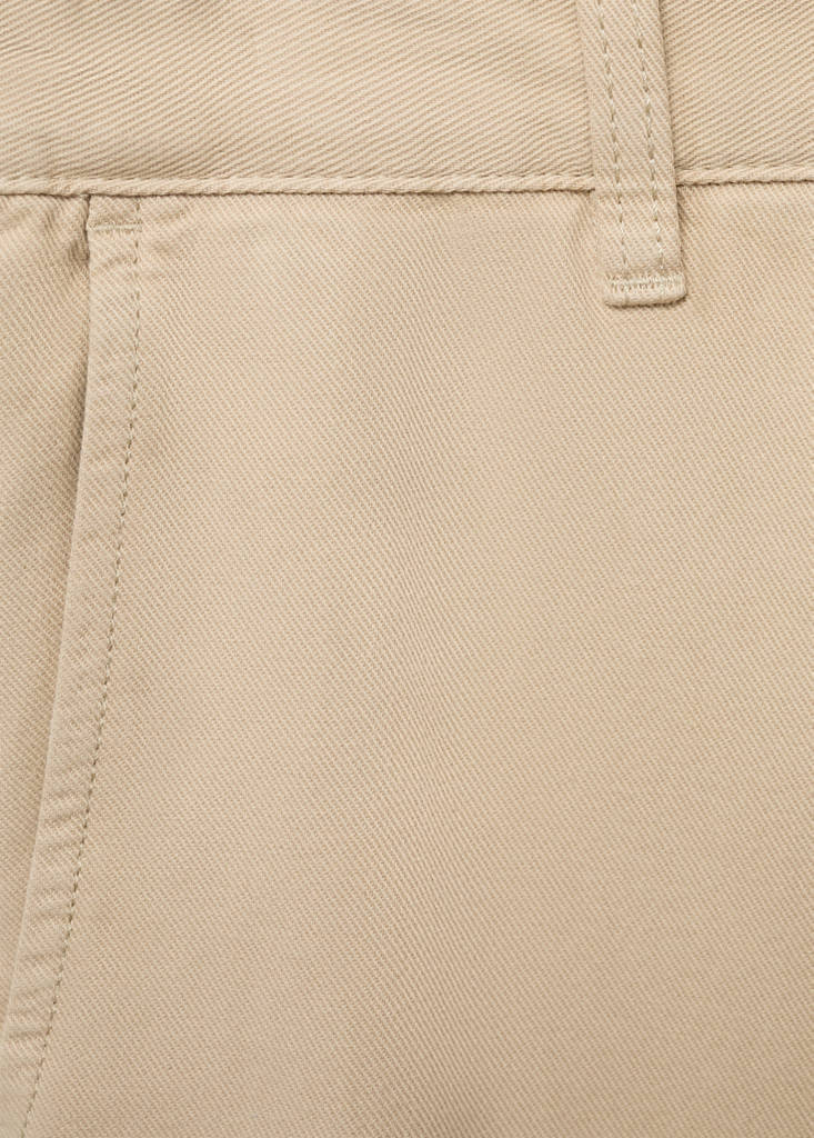 Regular-fit jeans made from a cotton-linen blend — Beige