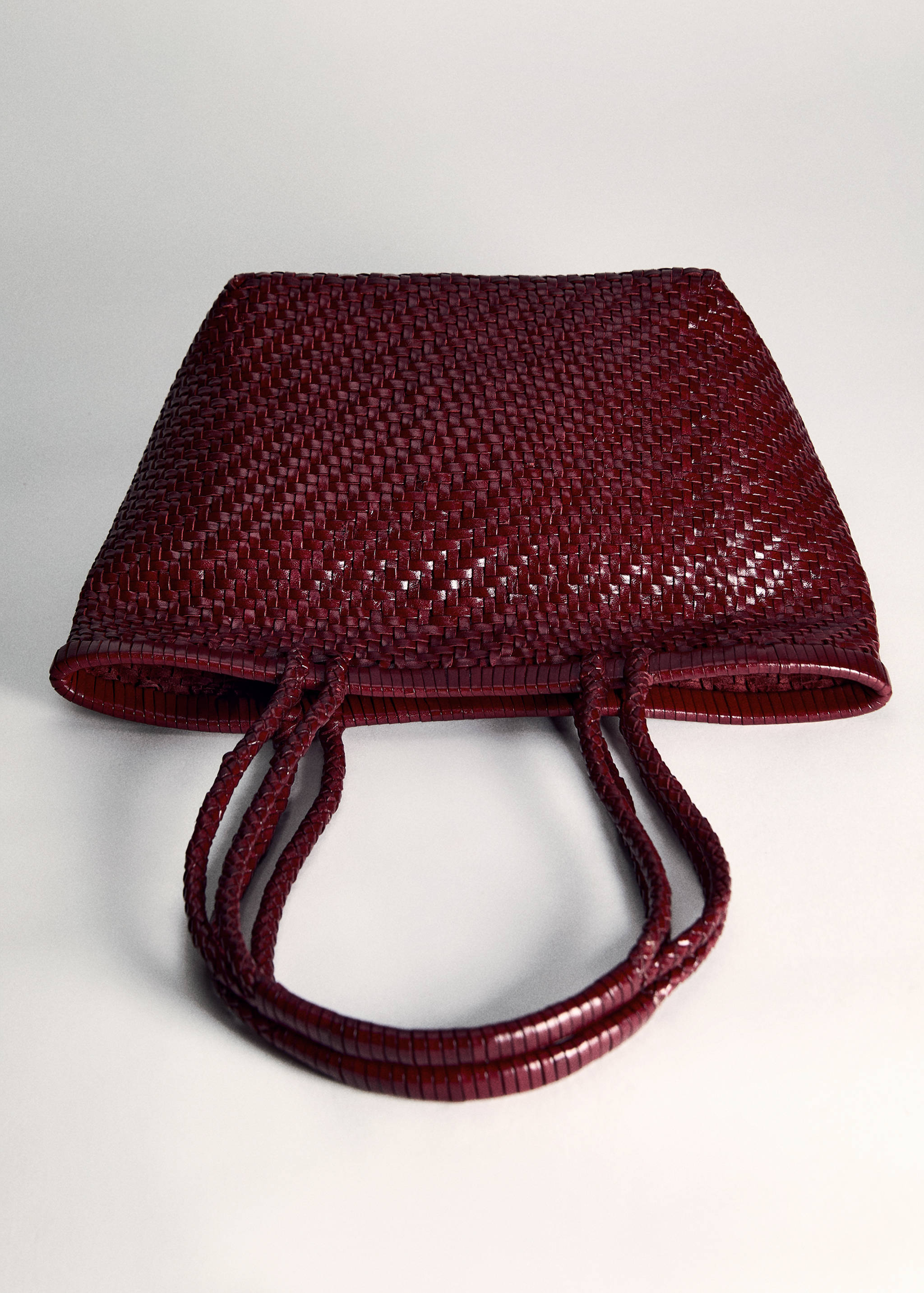 Medium braided leather bag - Details of the article 5