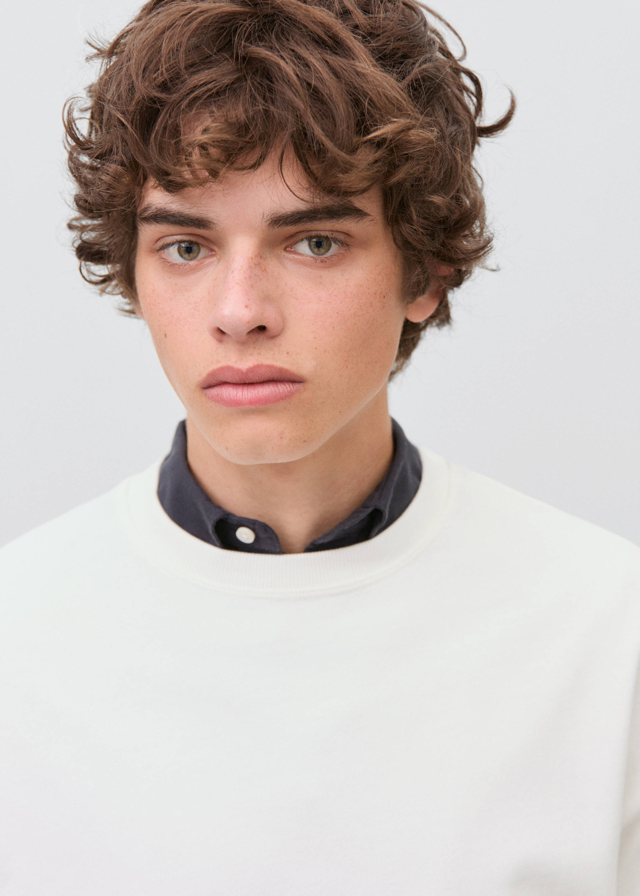 Базовый свитшот из хлопка - Деталь изделия 1