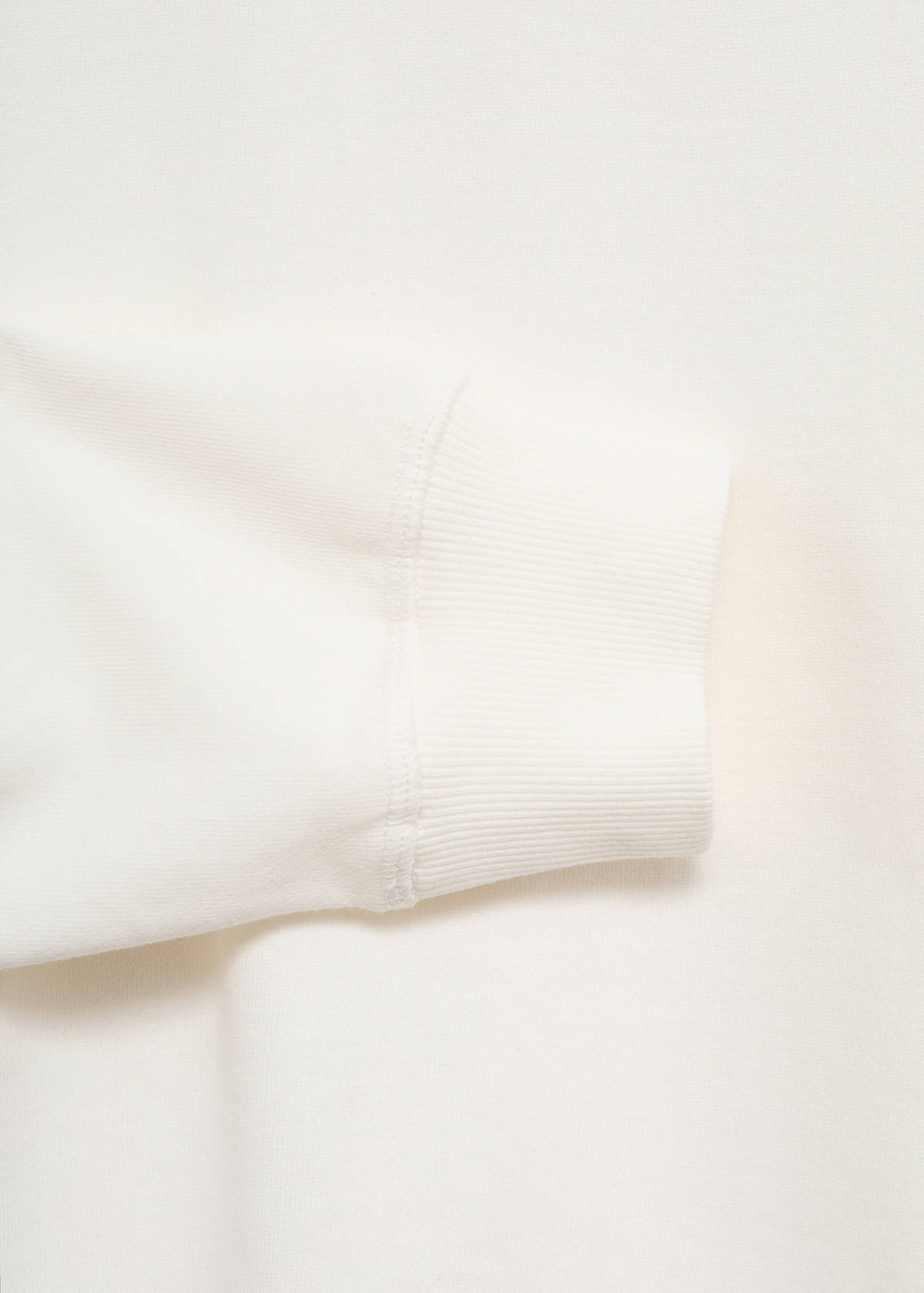 Basic cotton sweater — Off White