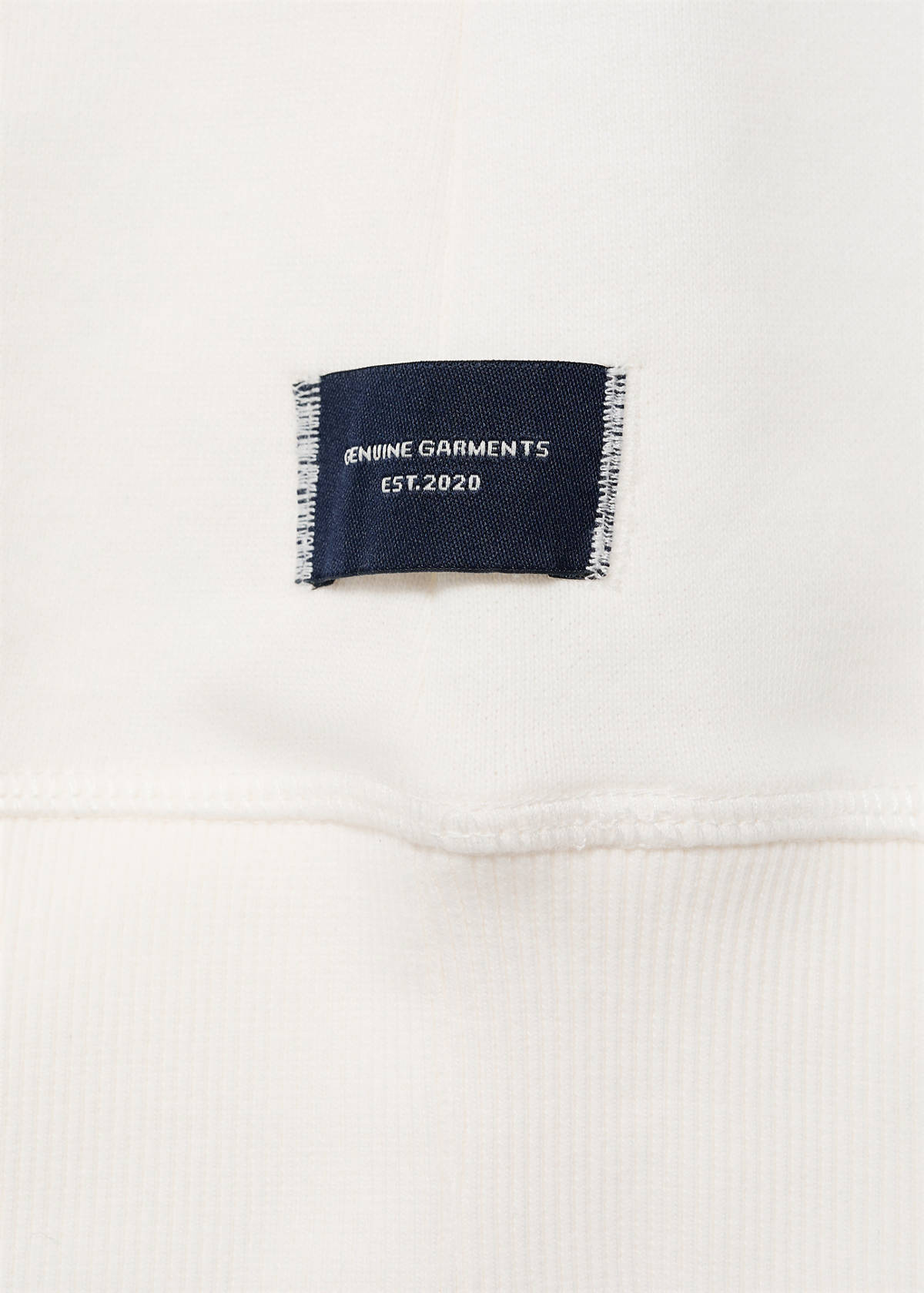 Basic cotton sweater — Off White