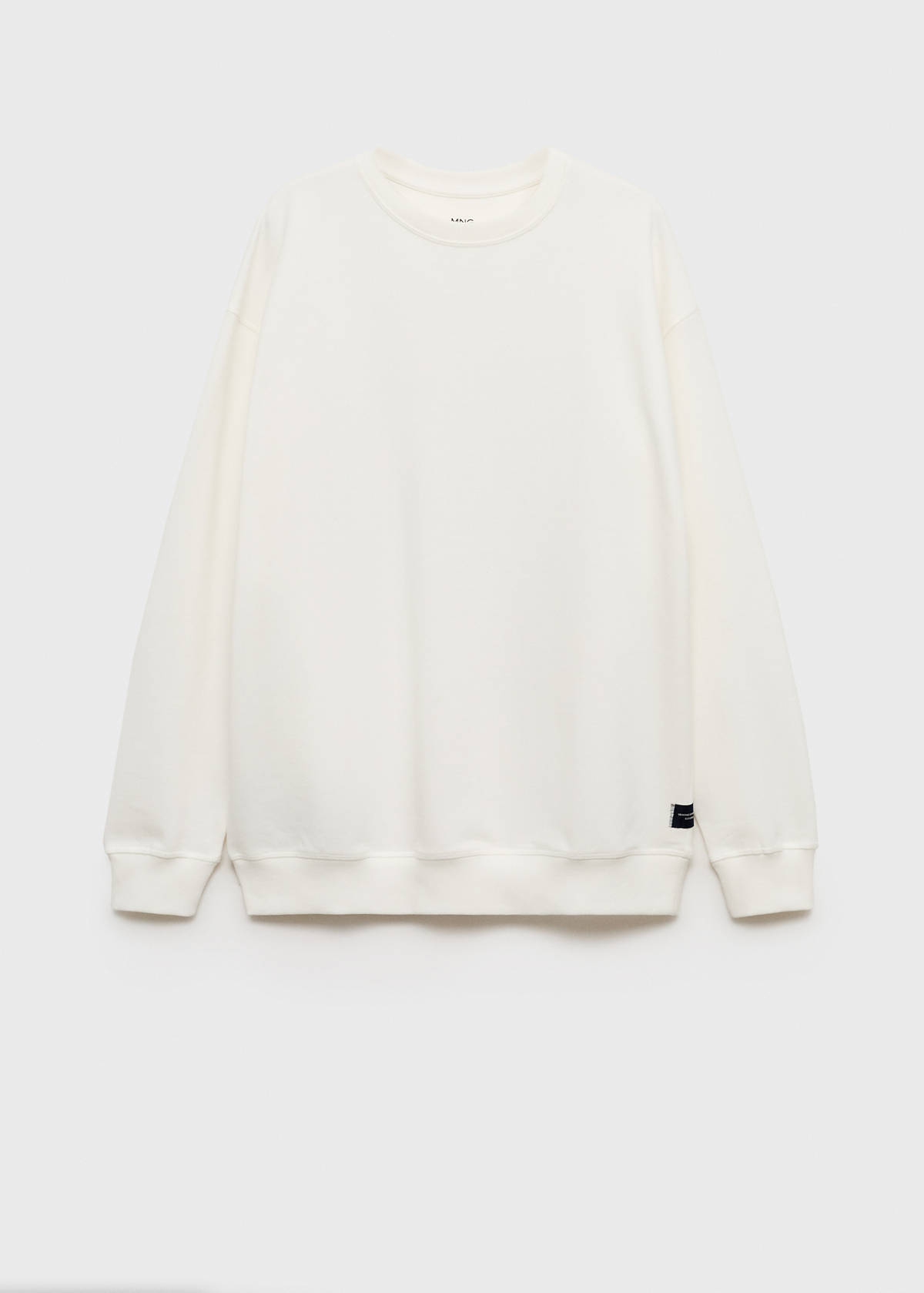Basic cotton sweater — Off White