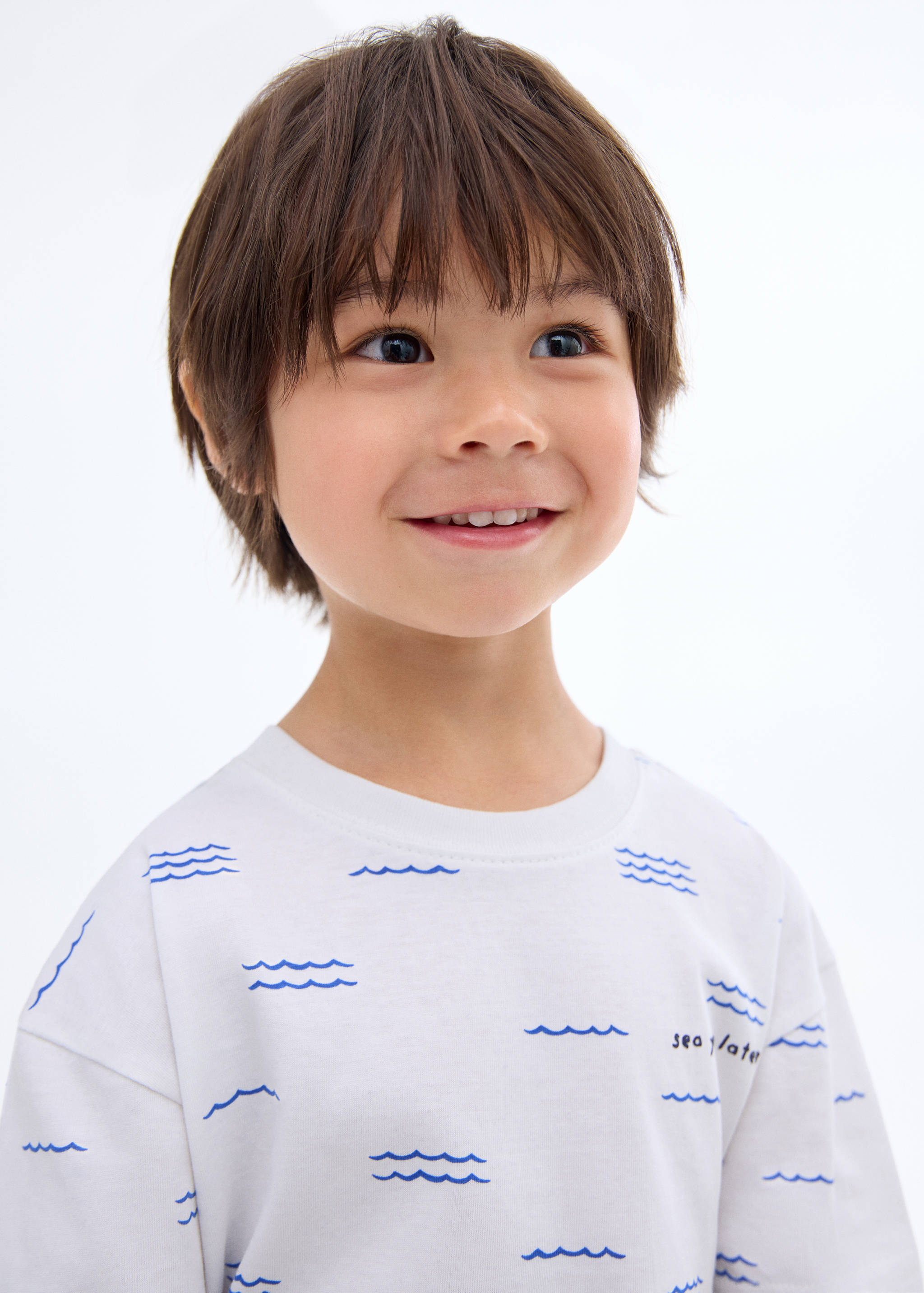 Short-sleeved printed t-shirt - Details of the article 1