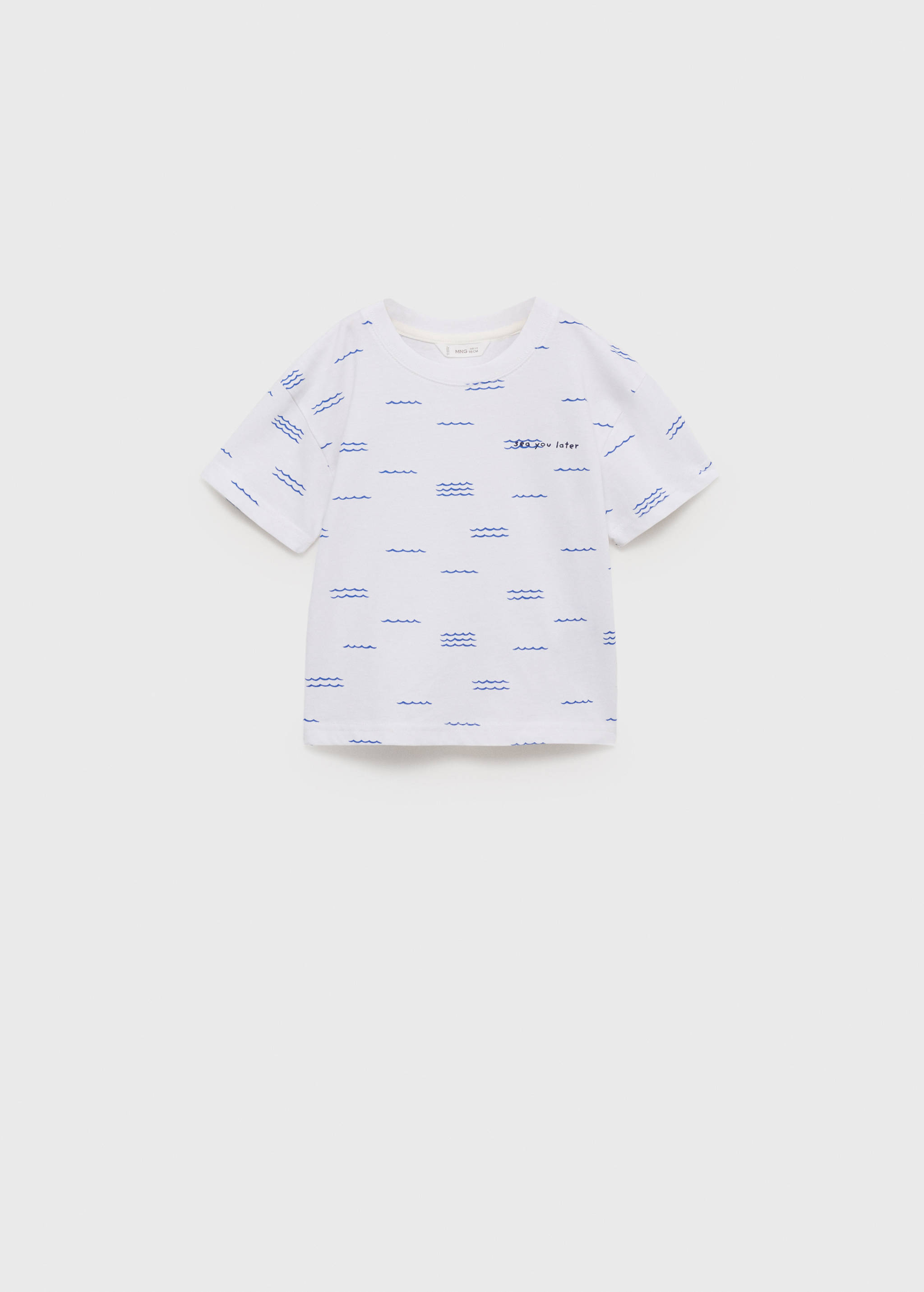 Short-sleeved printed t-shirt - Article without model