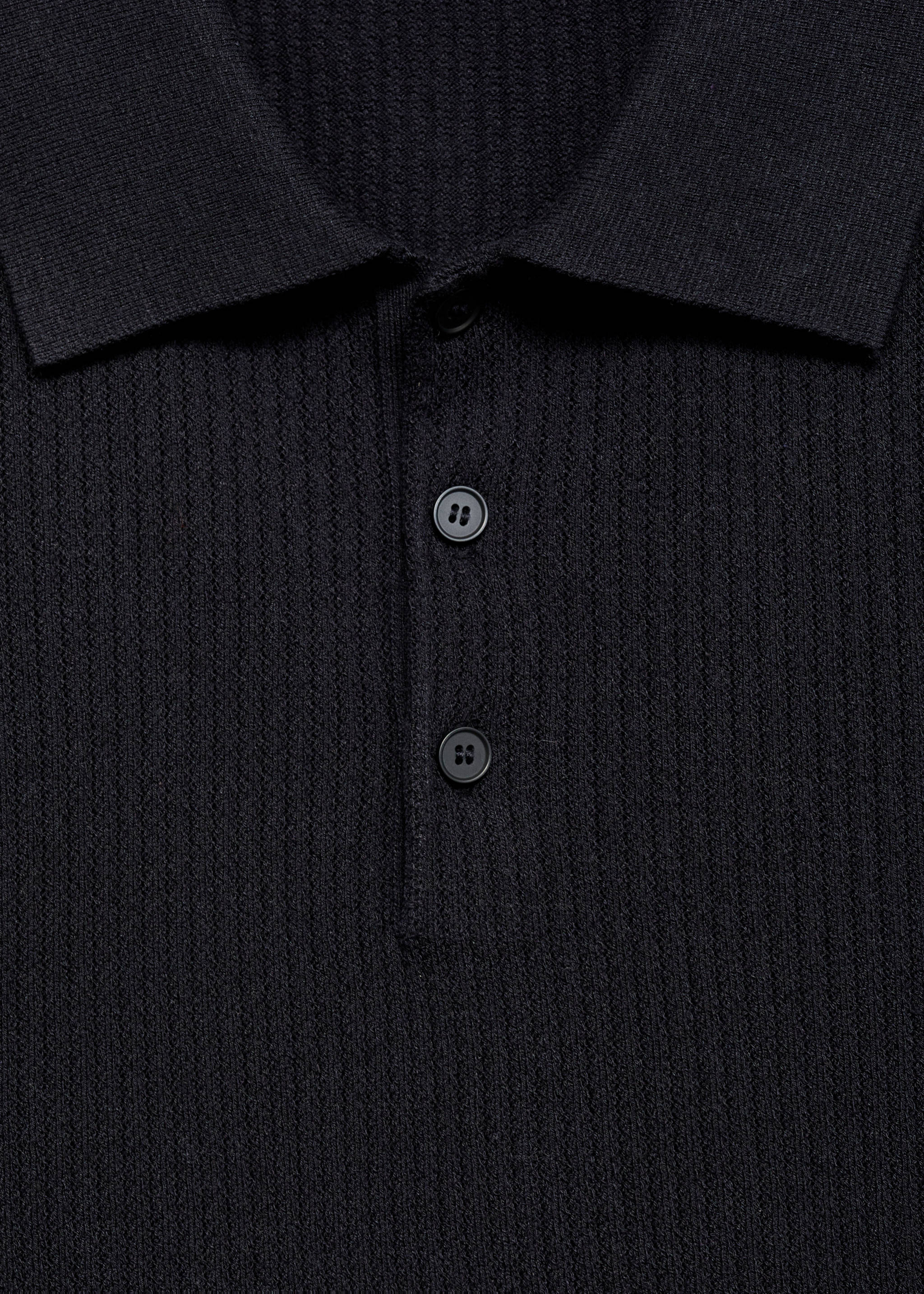 Polo maille côtelée - Détail de l'article 8