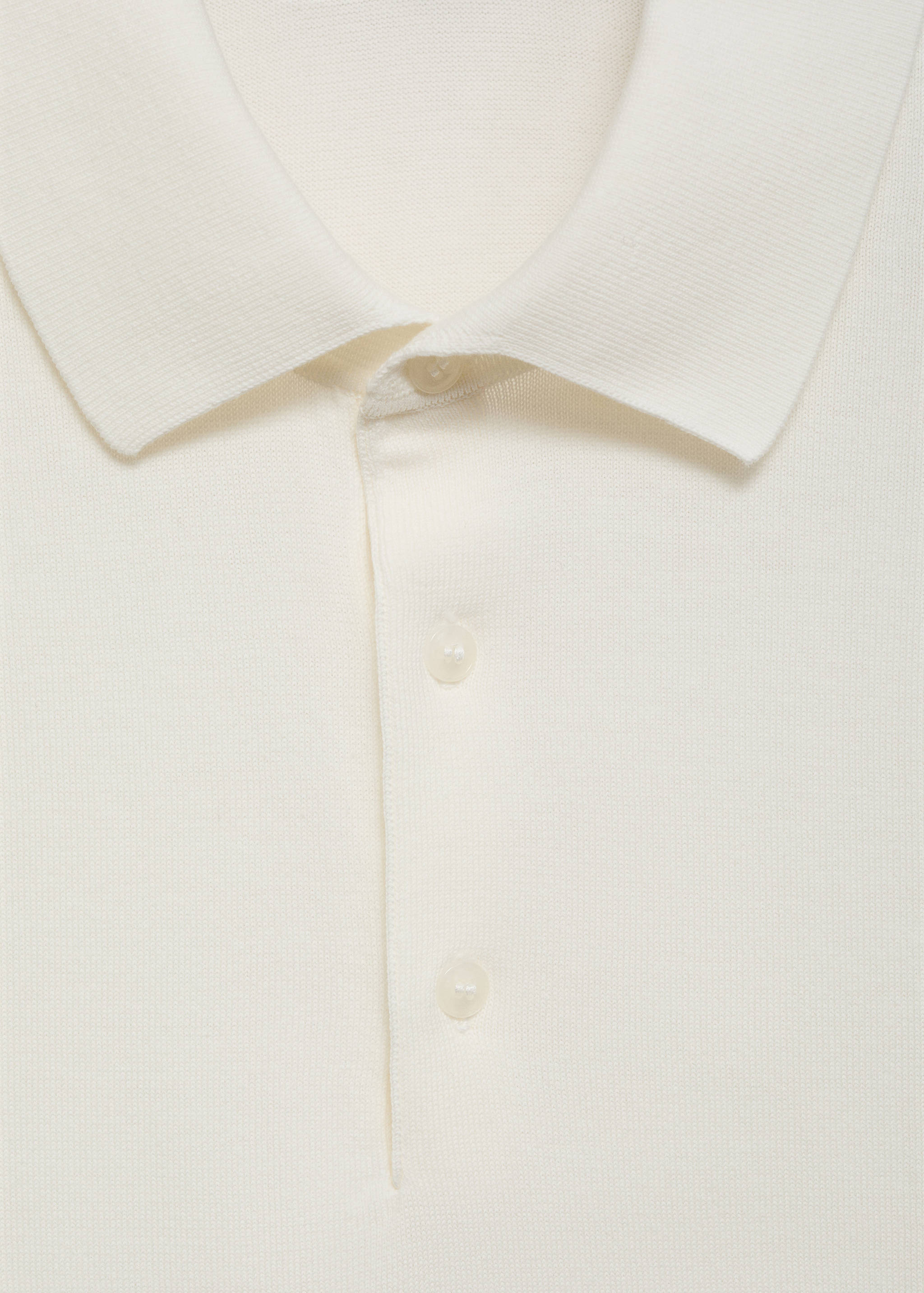 100% cotton fine-knit polo shirt - Details of the article 8