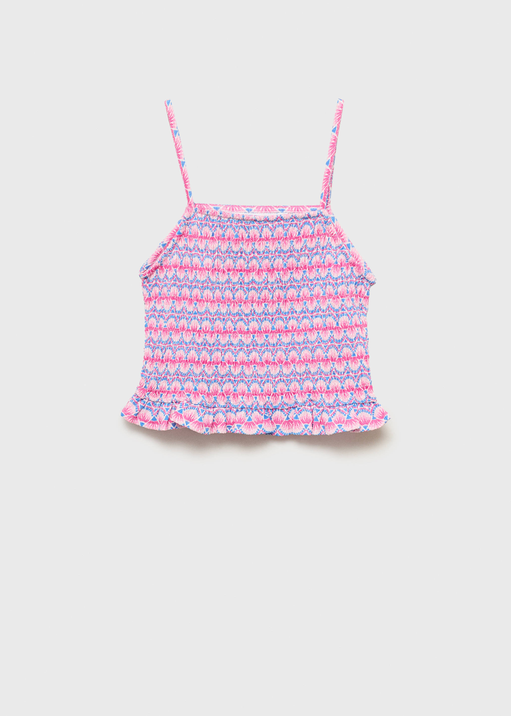 Print ruched top - Article without model