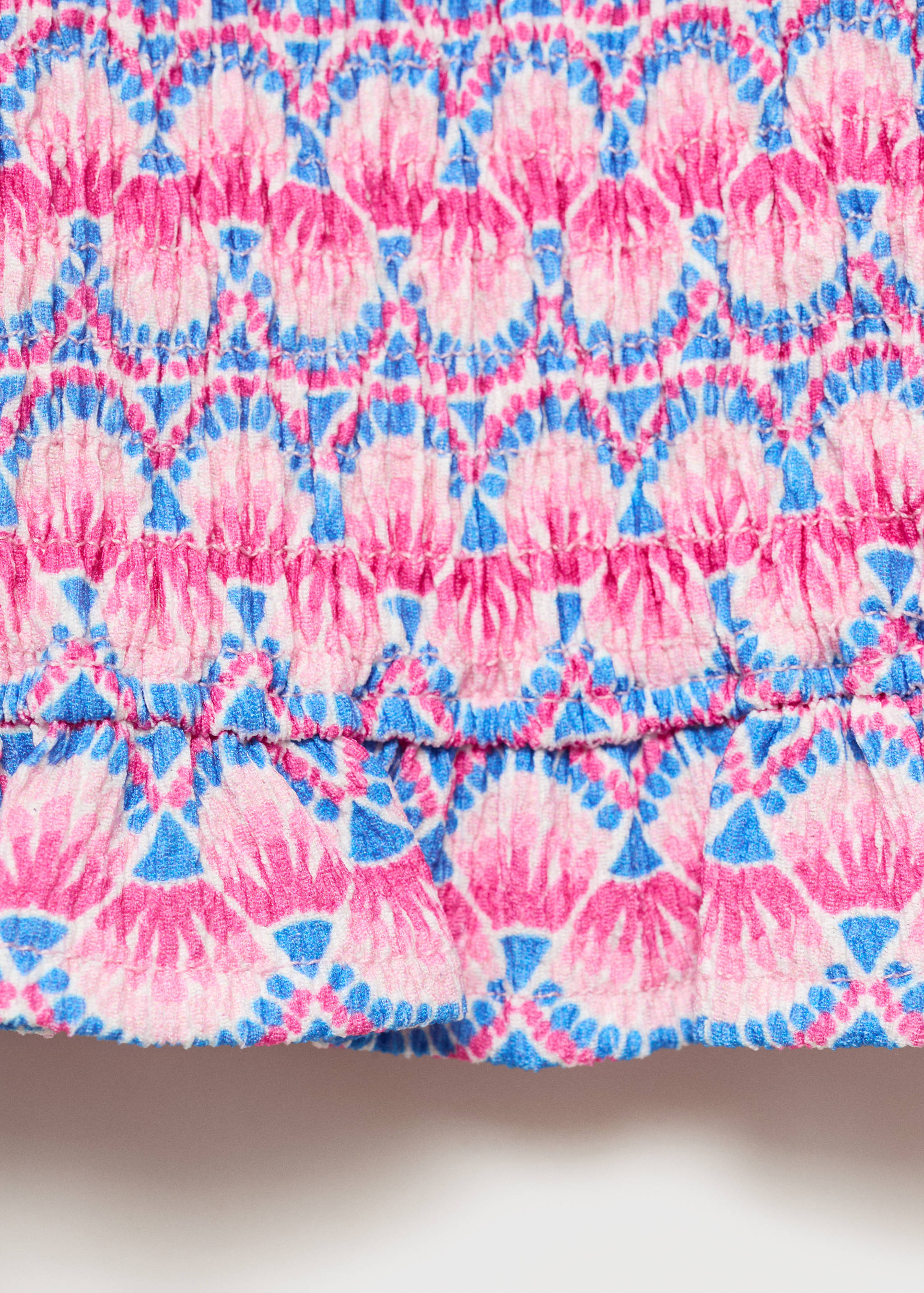 Print ruched top - Details of the article 0