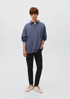 Skinny-fit jeans — Black denim 2