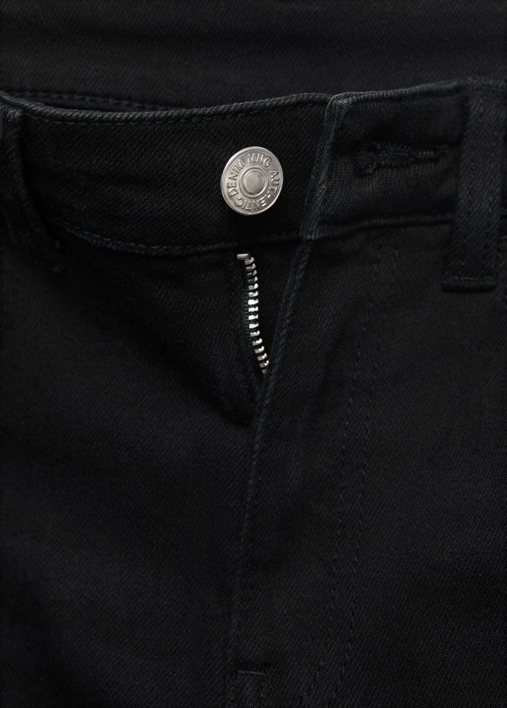 Skinny-fit jeans — Black denim