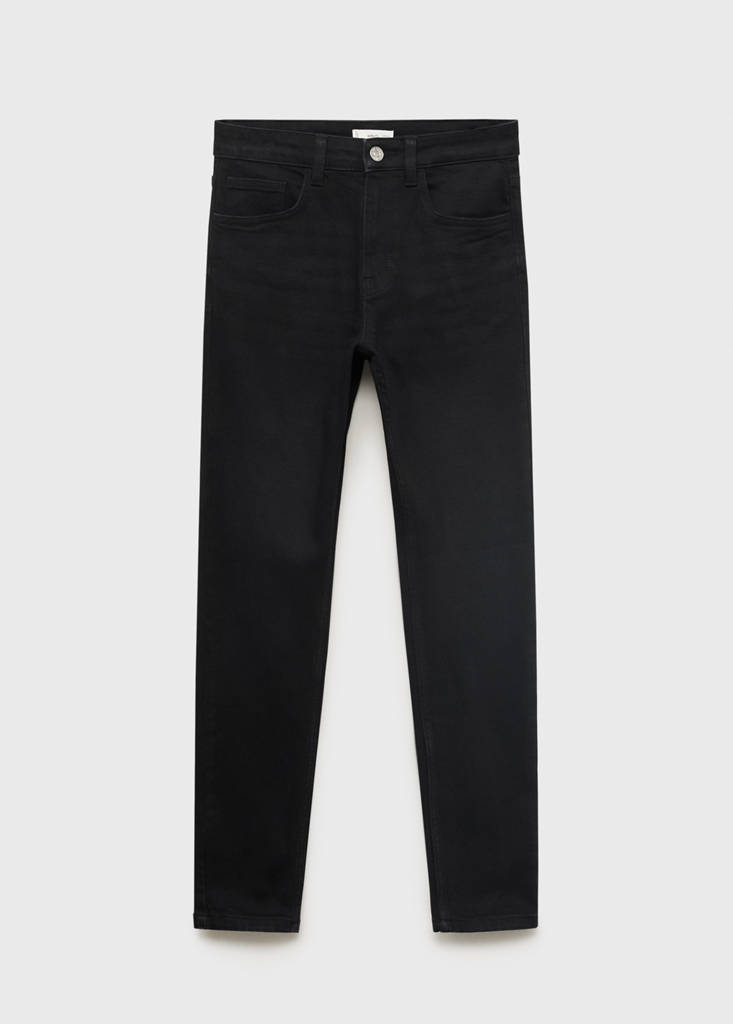 Skinny-fit jeans — Black denim