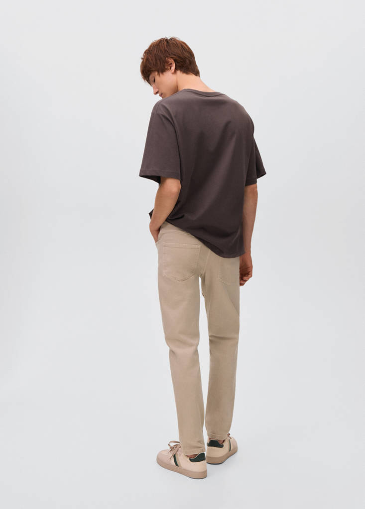Skinny-fit jeans — Beige