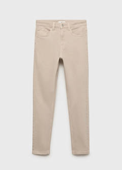 Skinny-fit jeans — Beige 3