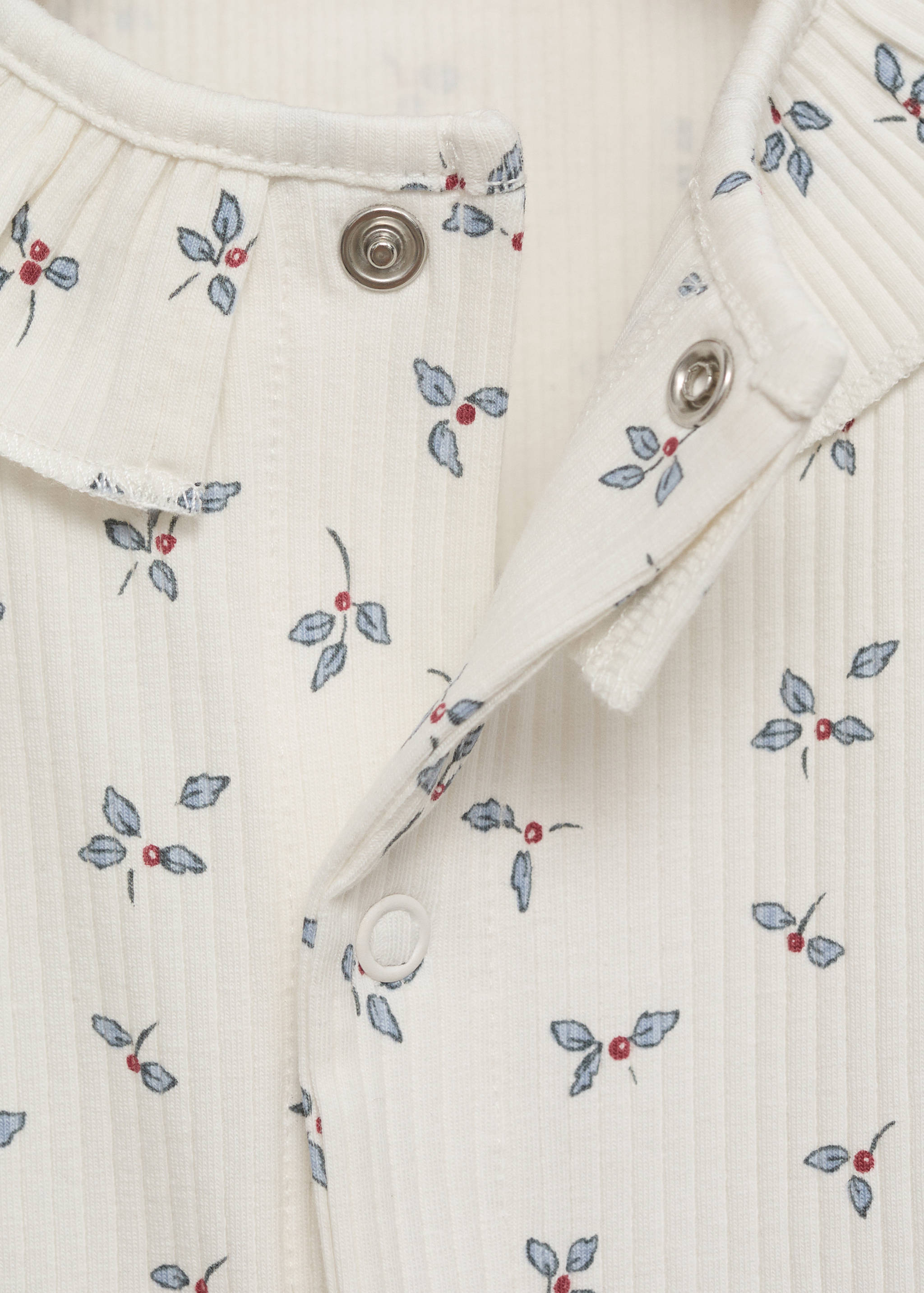 Galléros baba pizsama virágmintával - A termék adatai 8