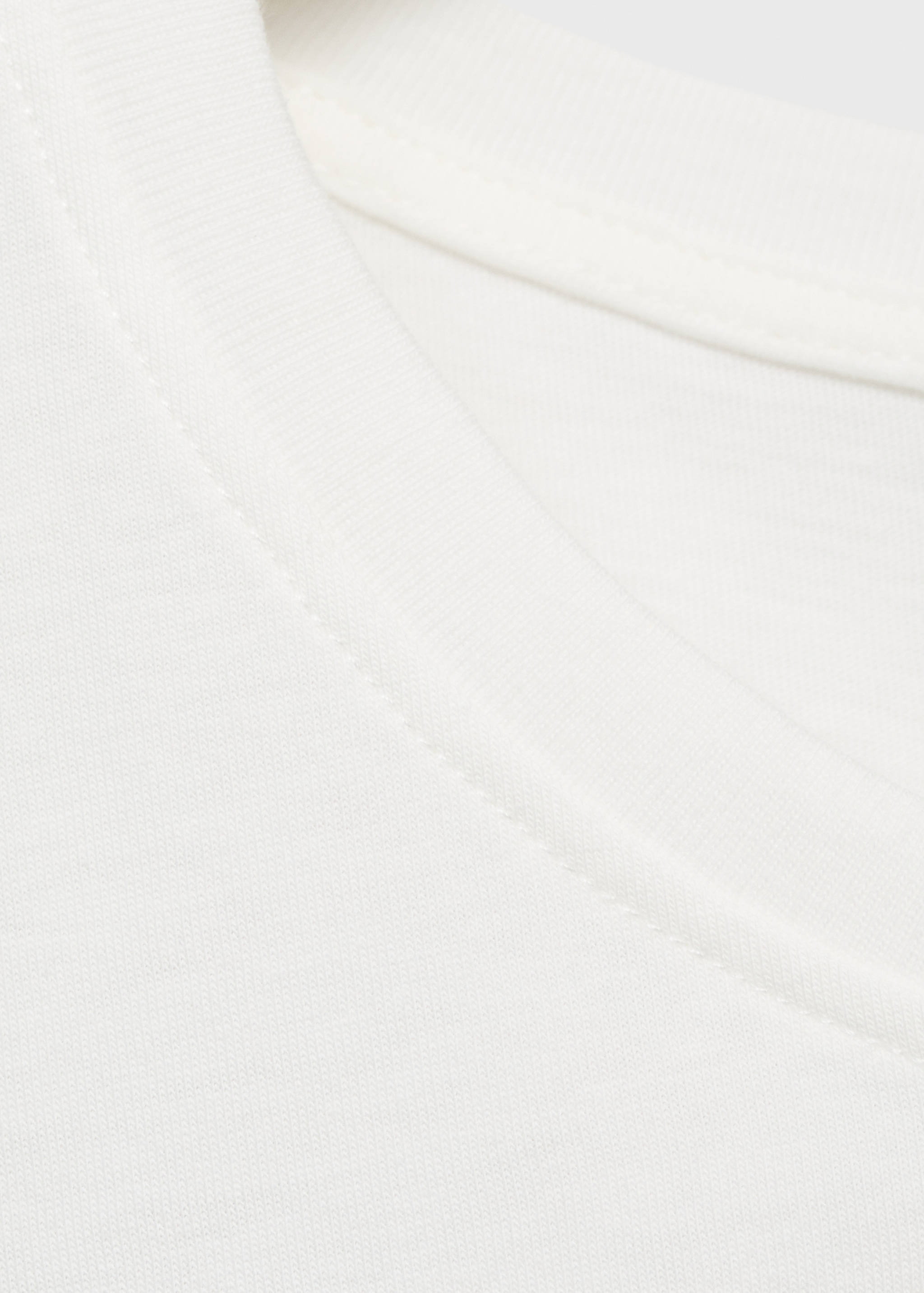 Maglietta cotone stampa fiore - Dettaglio dell'articolo 0