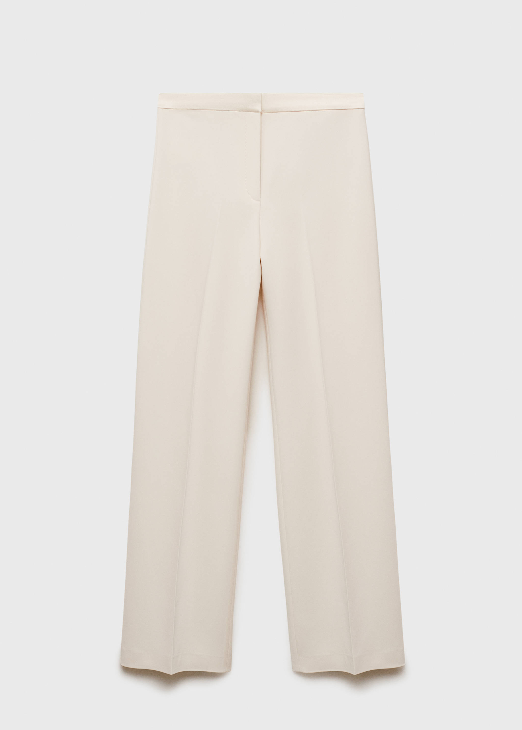 Straight-fit suit trousers - Article without model