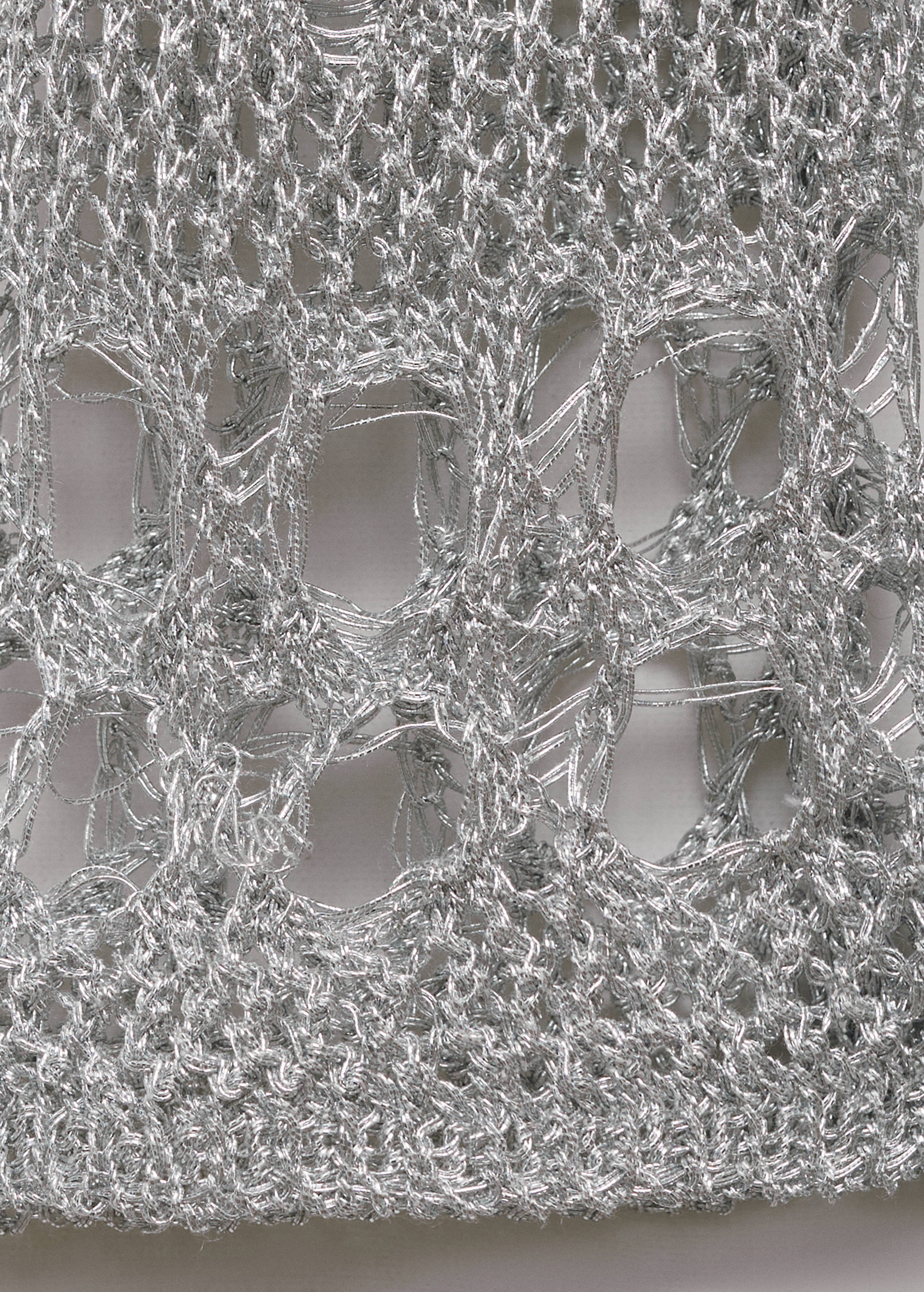 Lurex-Kleid mit Cut-Out-Details - Detail des Artikels 0