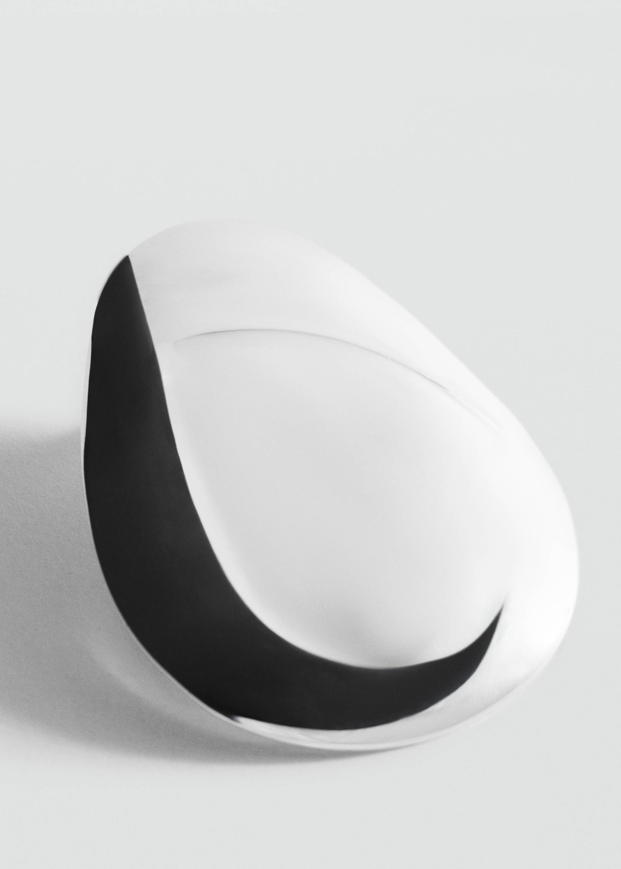 Maxi-Ohrringe in ovalem Design - Detail des Artikels 1