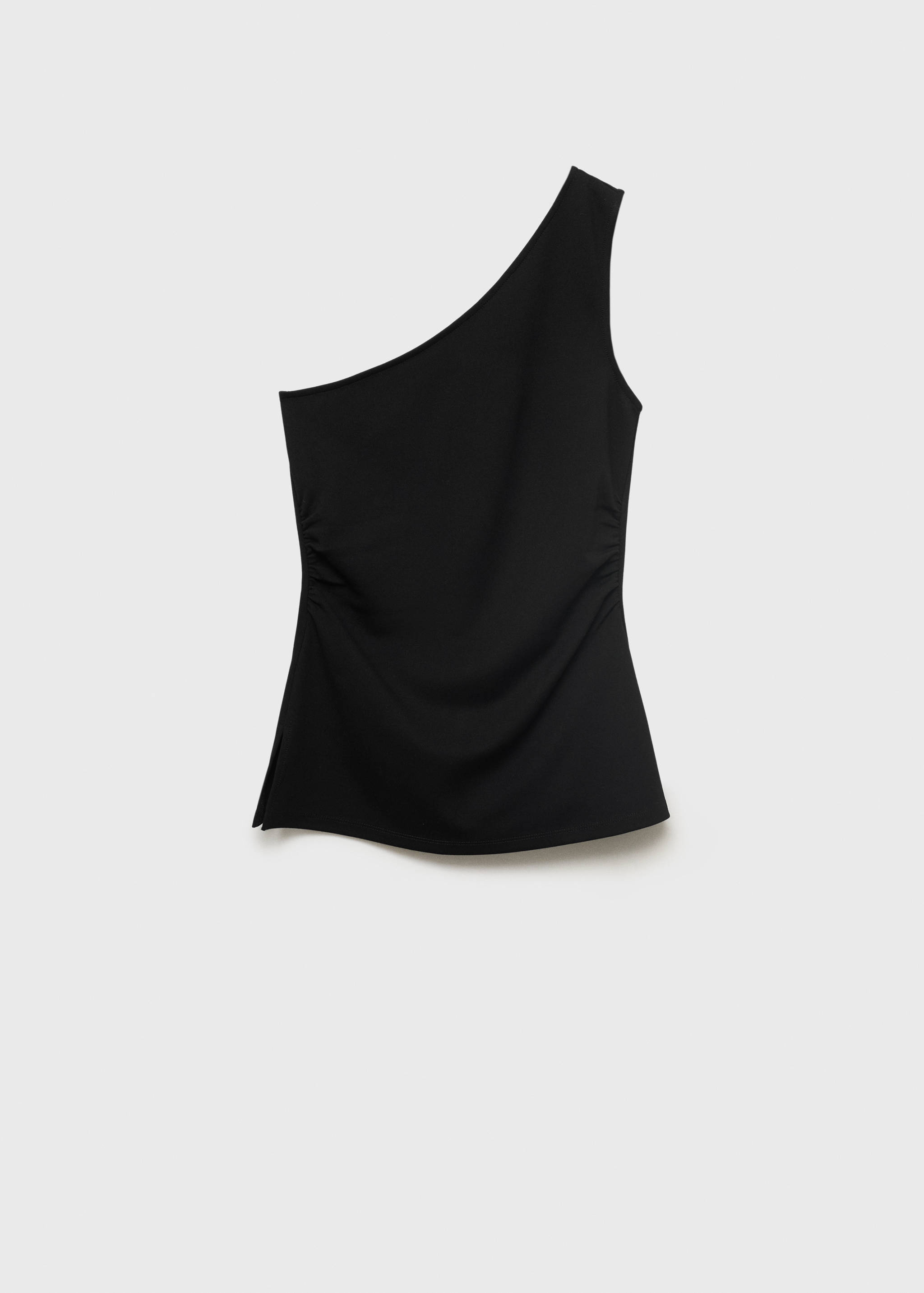 Asymmetrical draped top - Article without model