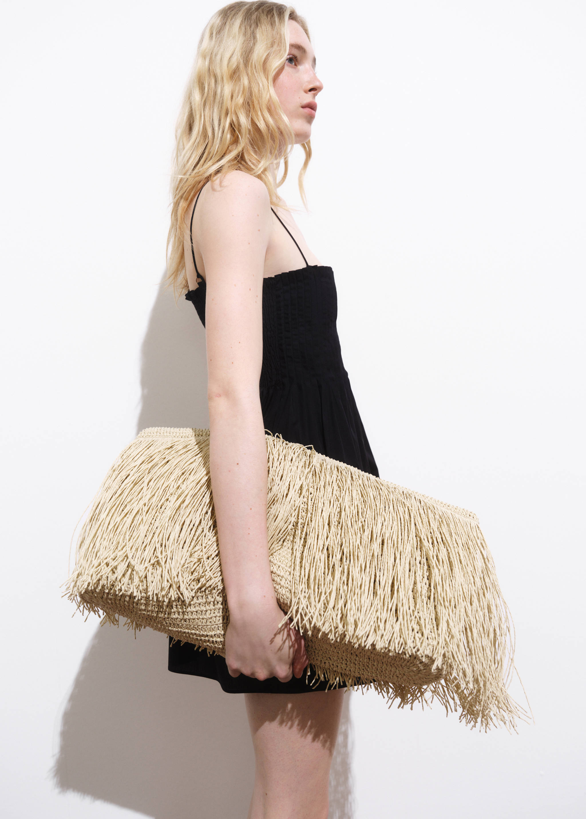 فستان قطن بثنيات - تفاصيل المنتج 2