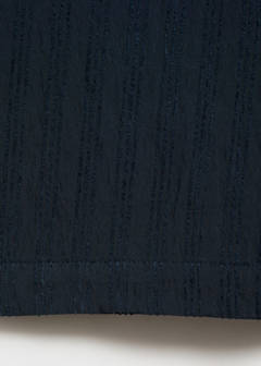 Striped embroidered shirt — Navy 9