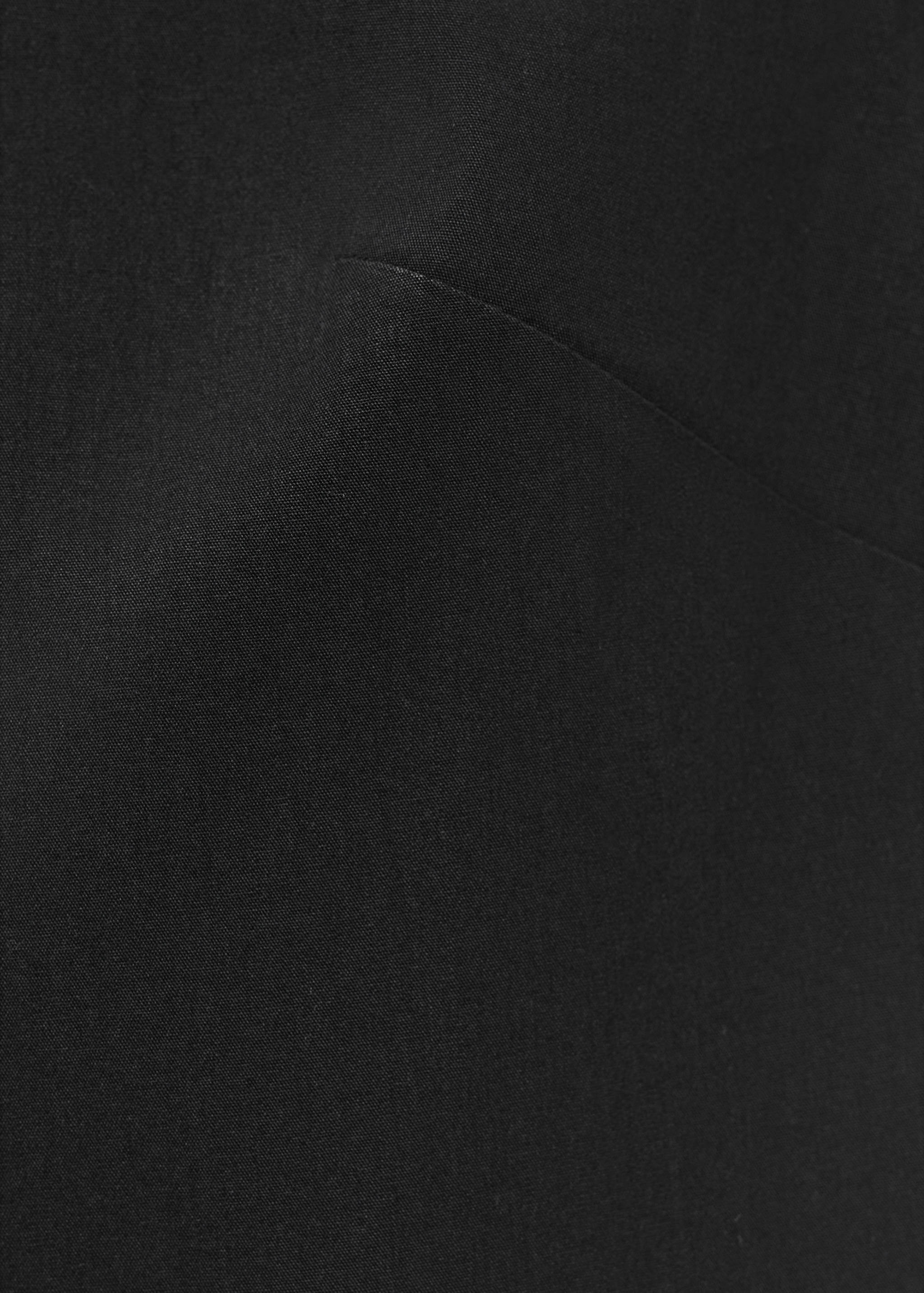 Crop top with bow on the back - Details of the article 0