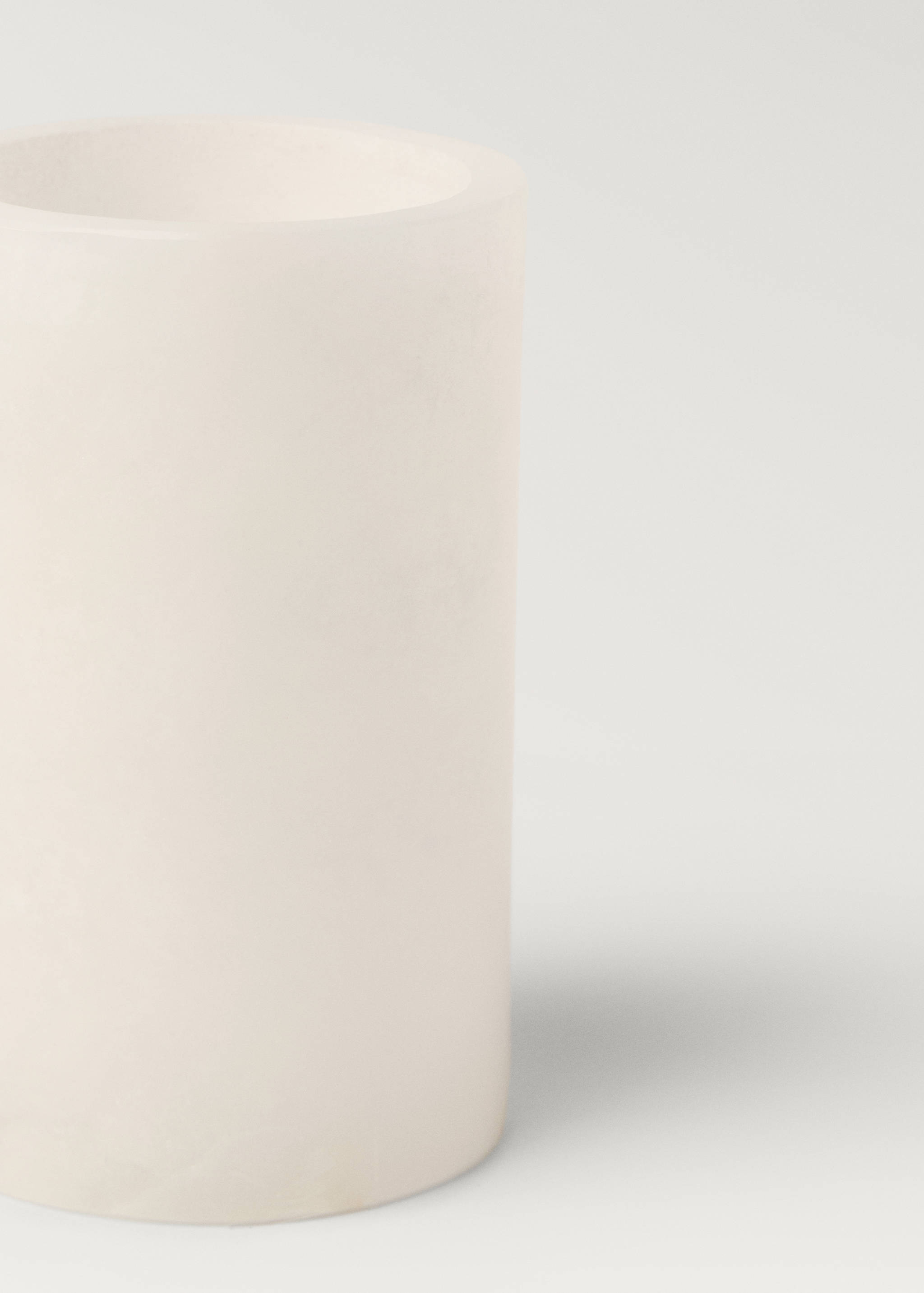 Alabaster bathroom glass - Details of the article 2