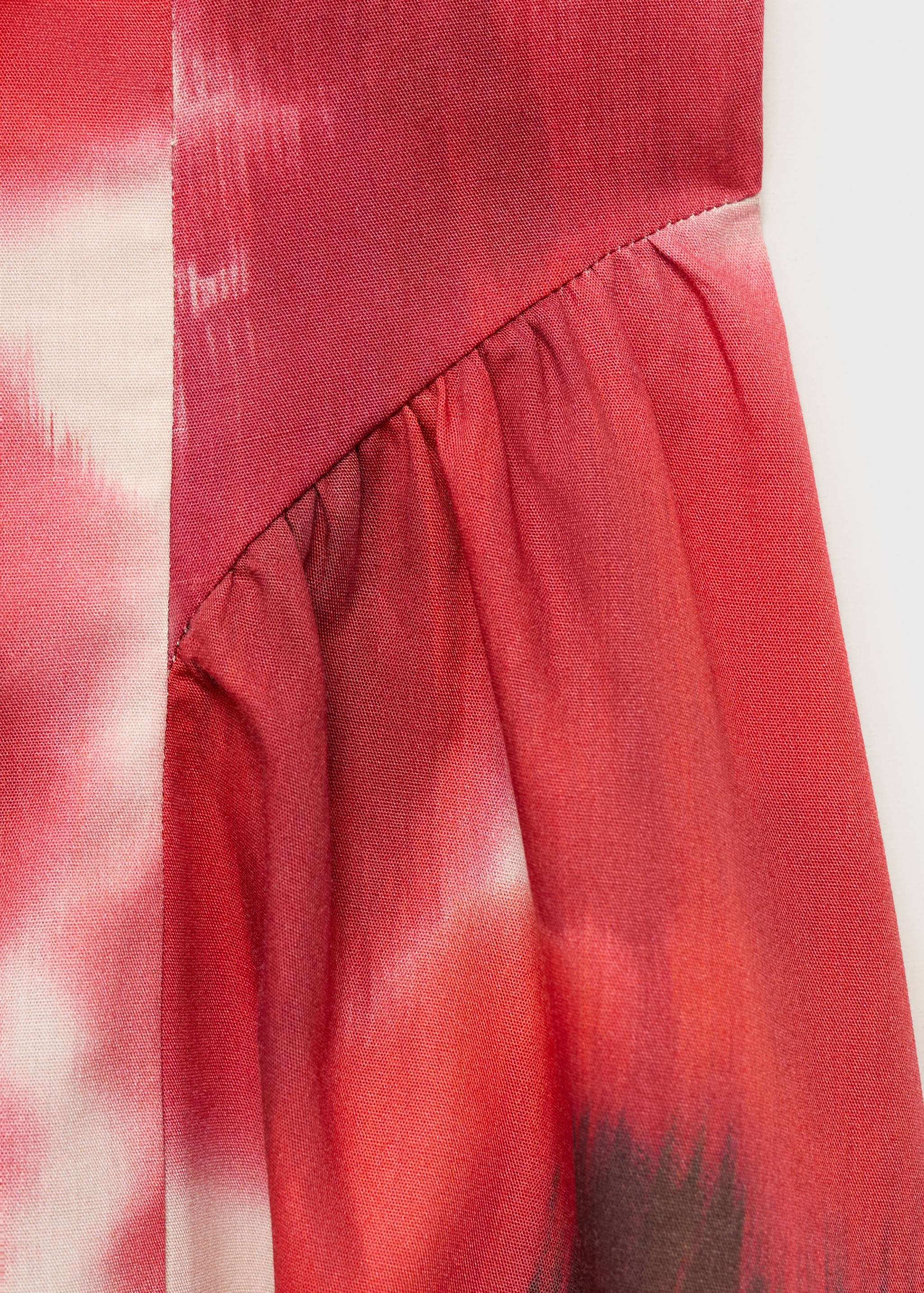 Vestido evasé estampado floral - Detalle del artículo 0