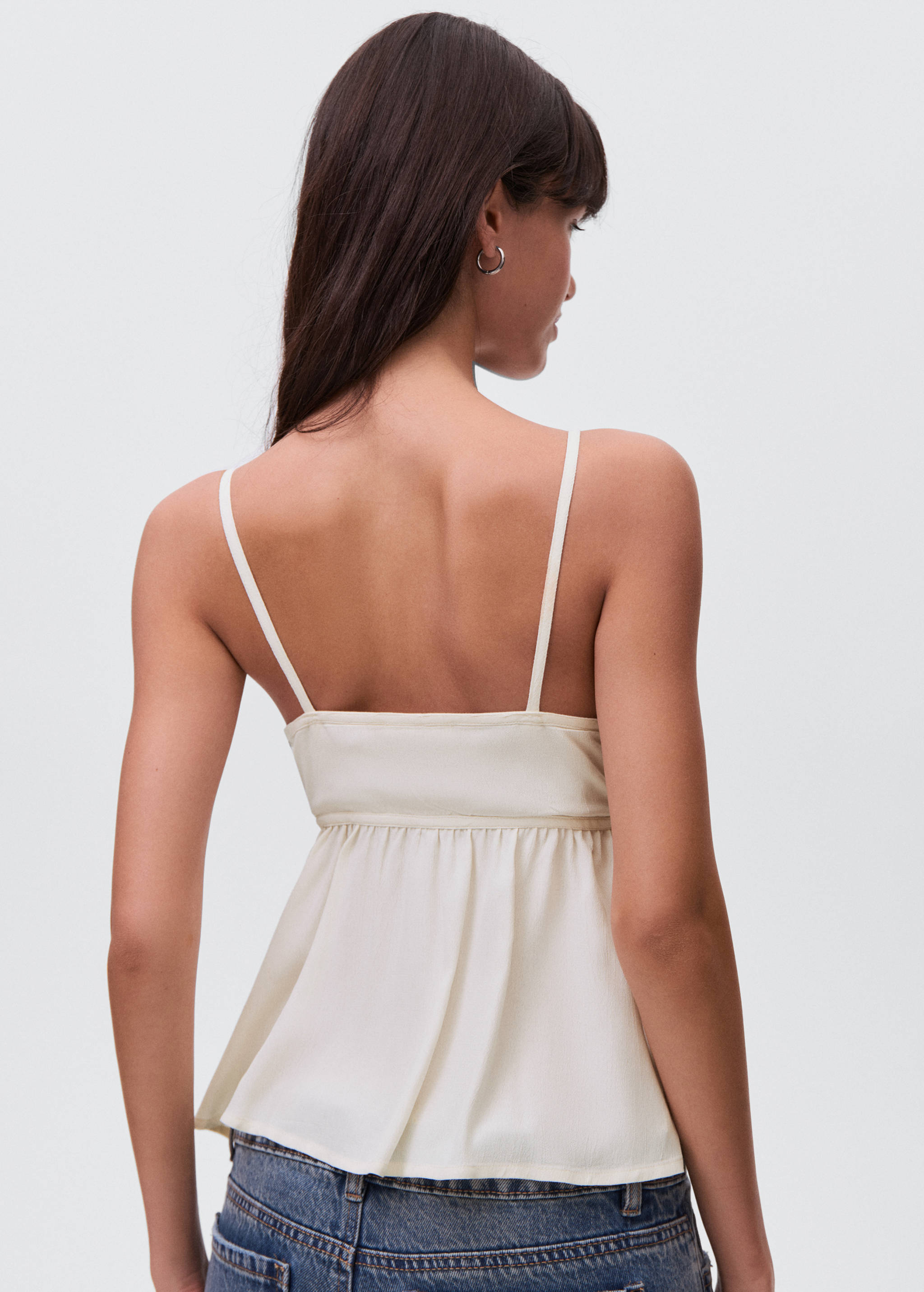 Top maille détail sequins - Verso de l’article