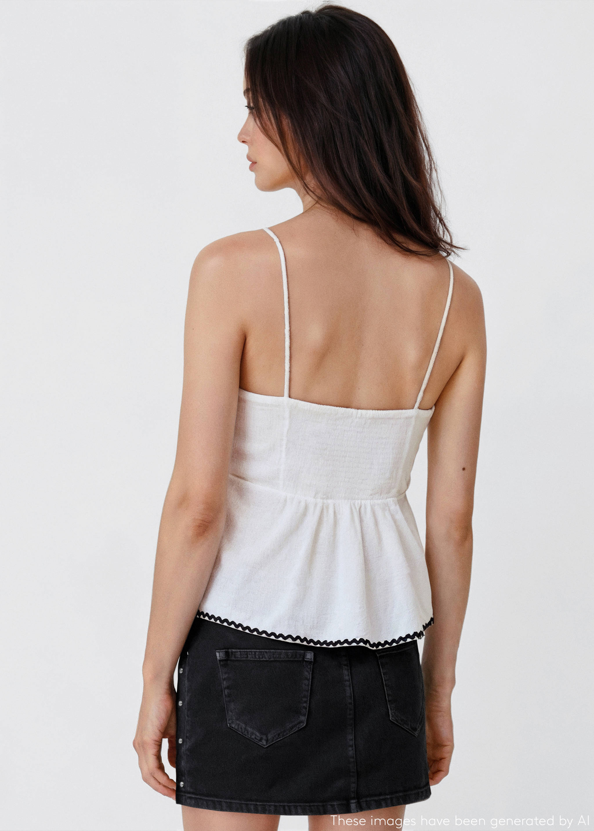 Top cenefa ondulada - Reverso del artículo