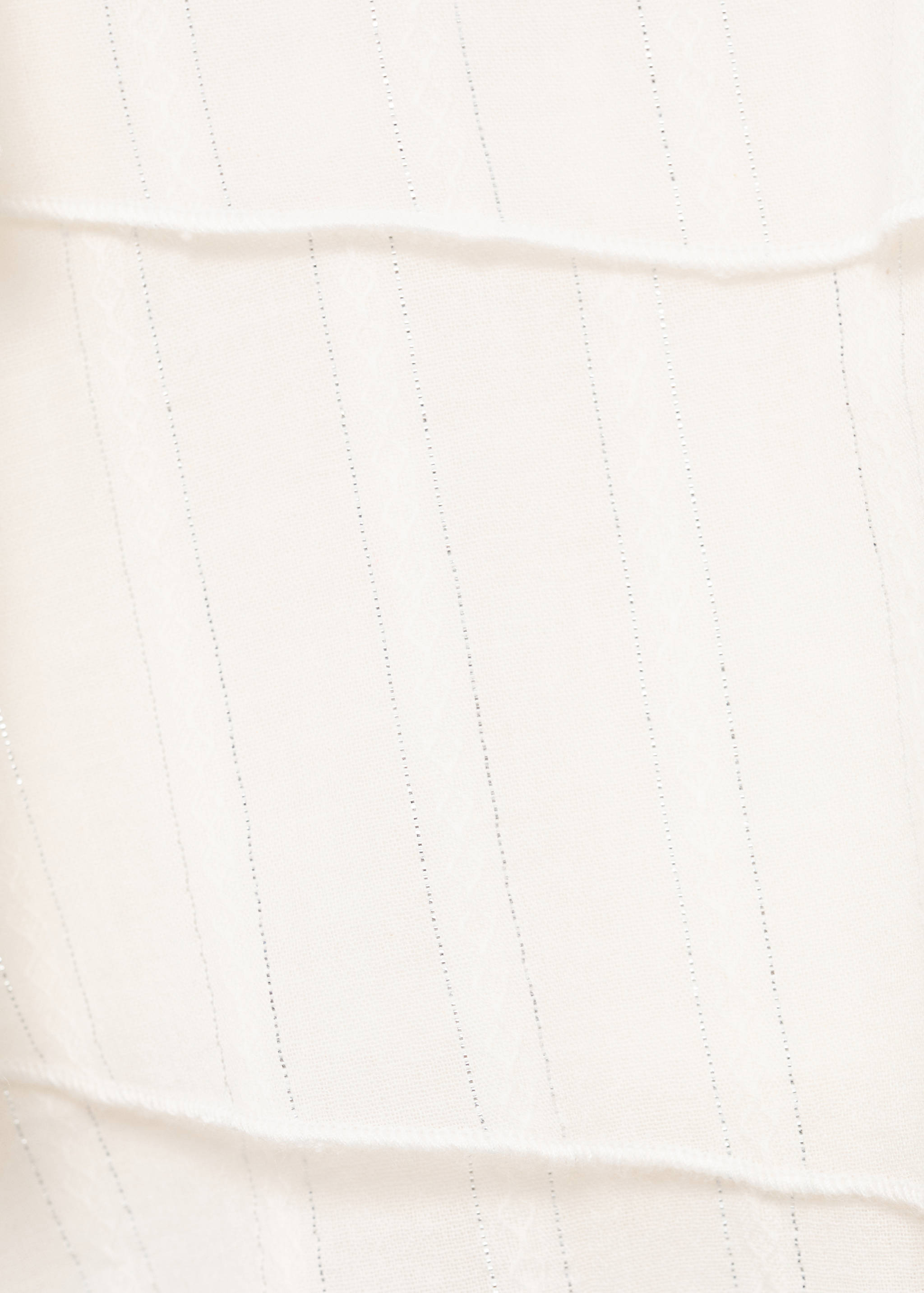 Топ с воланами и люрексом - Деталь изделия 0