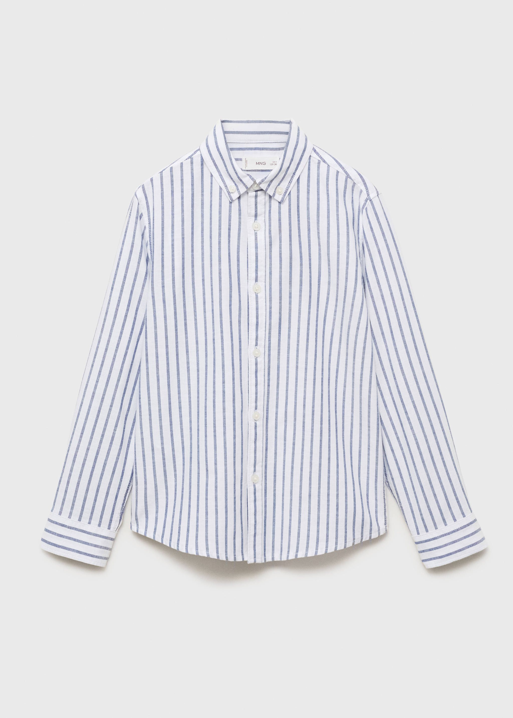 Striped Oxford shirt - Article without model