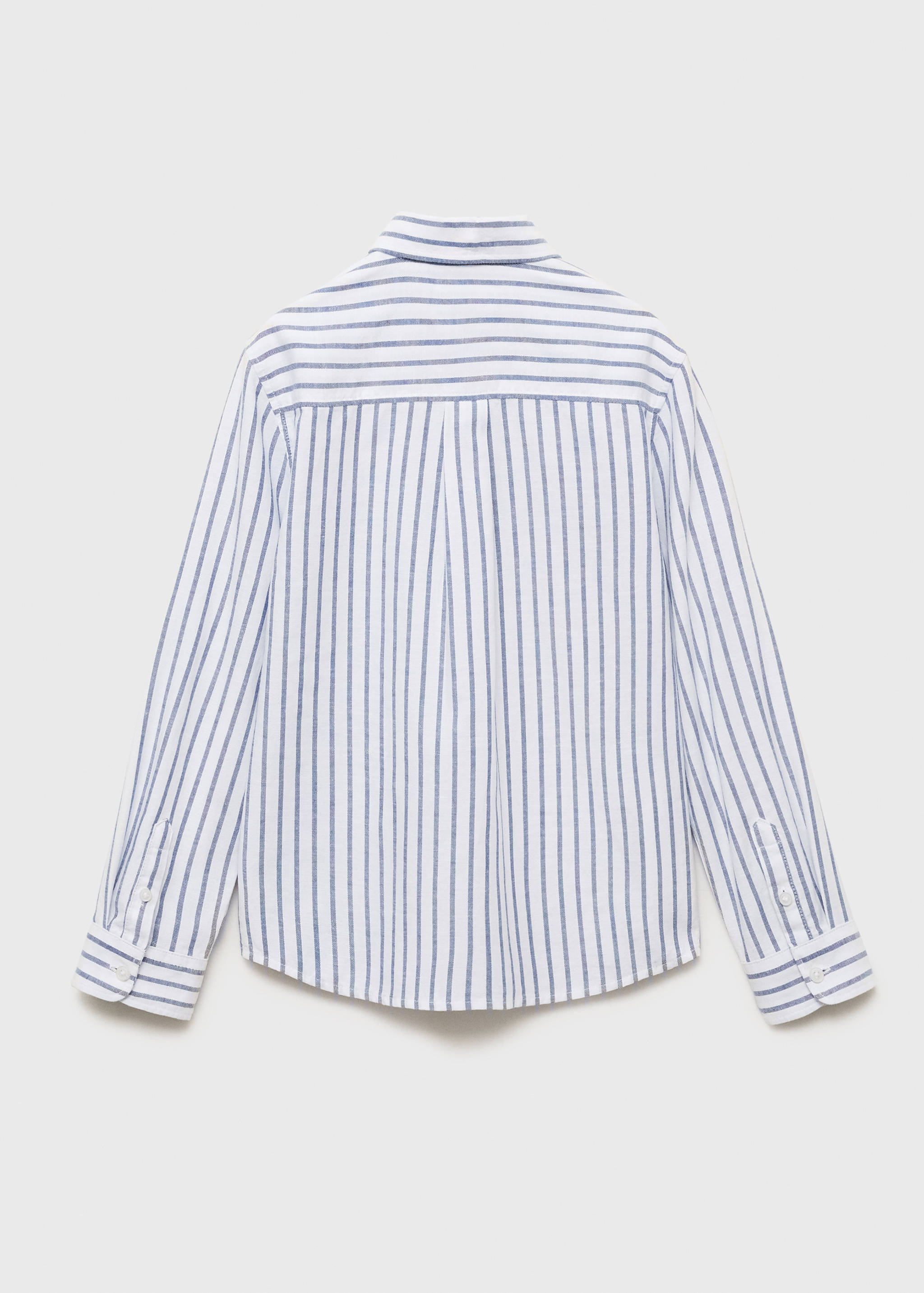 Striped Oxford shirt - Reverse of the article
