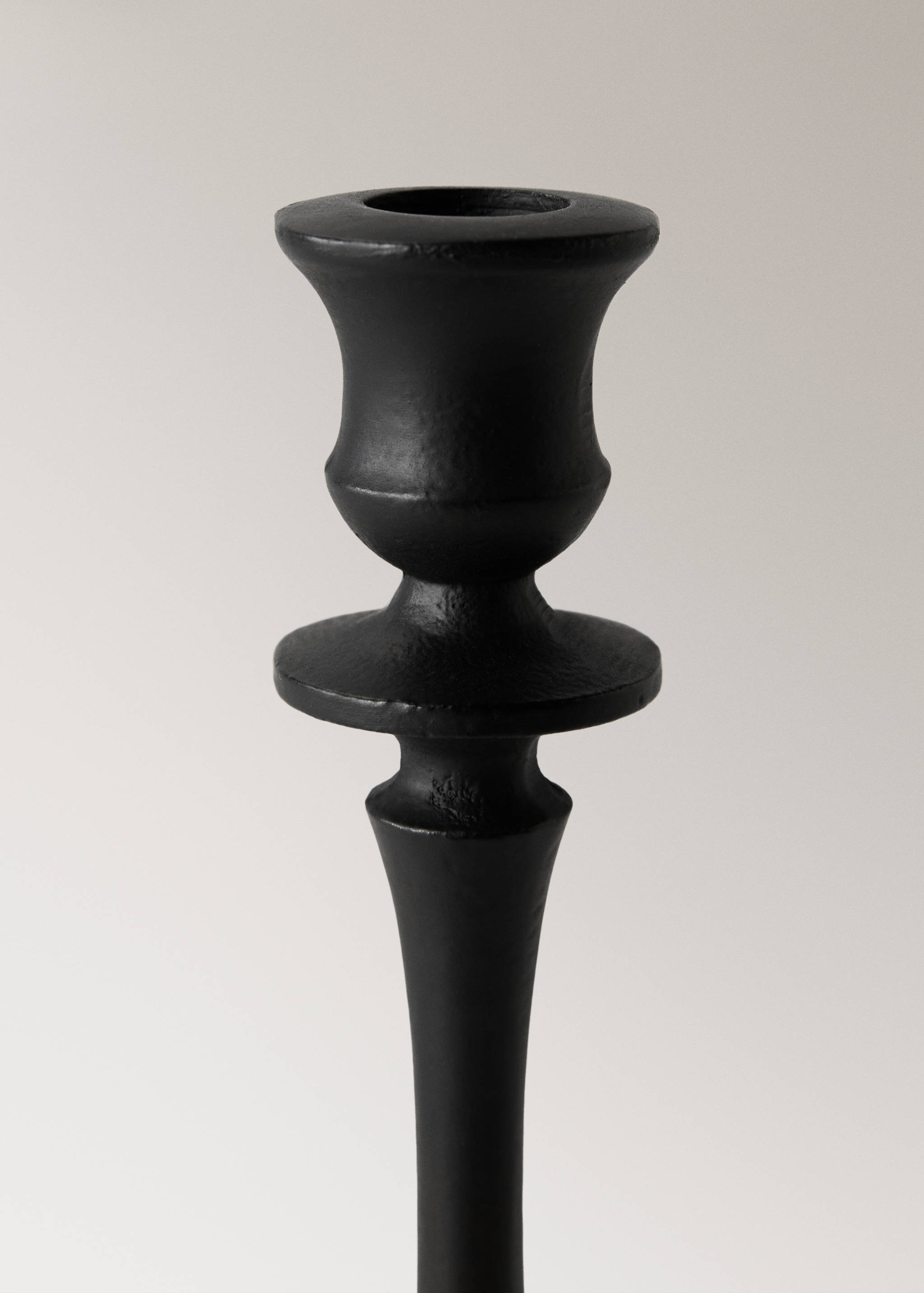 Grand bougeoir en métal finition mate - Détail de l'article 1