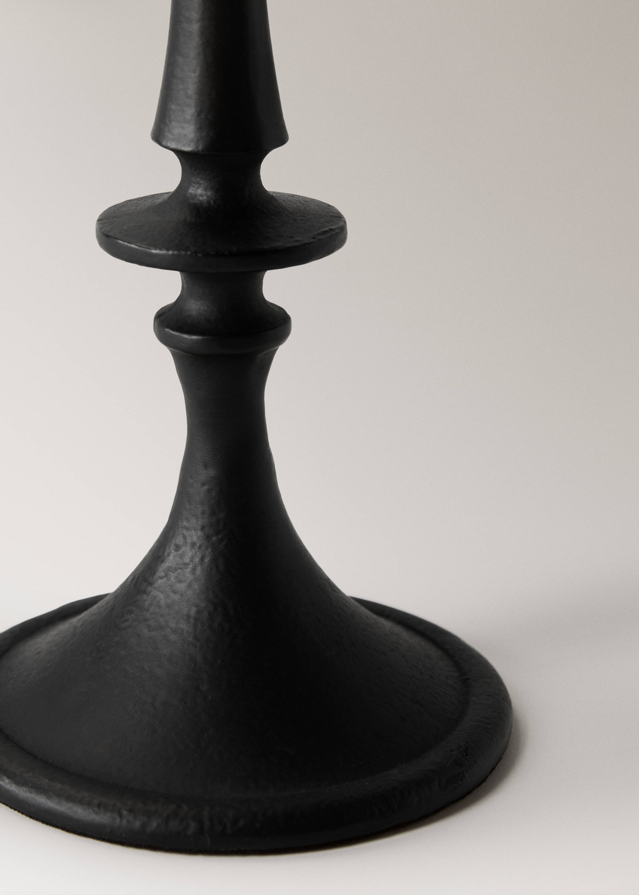 Grand bougeoir en métal finition mate - Détail de l'article 2