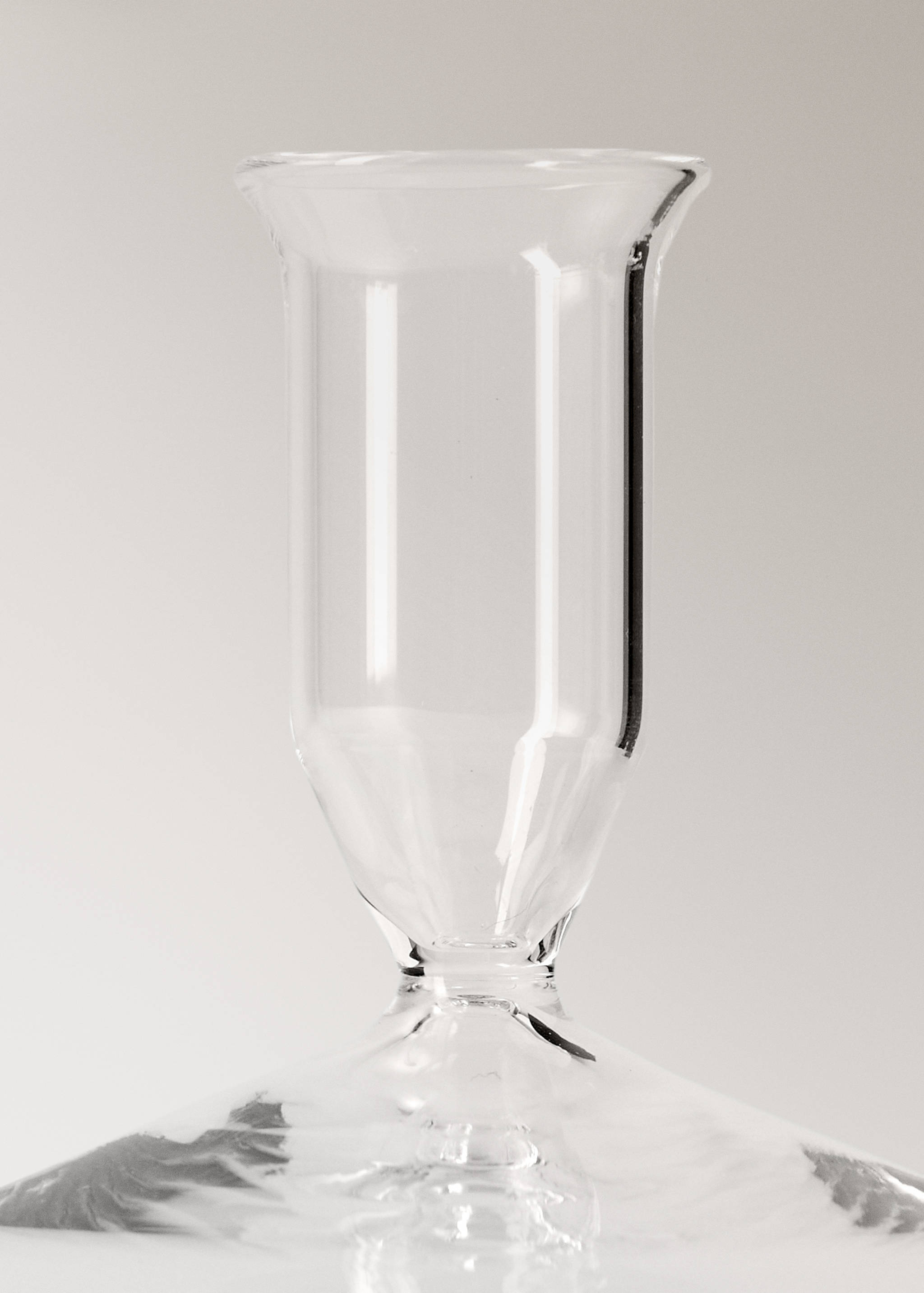 Висок вълнообразен свещник от боросиликатно стъкло - Данни за артикула 1