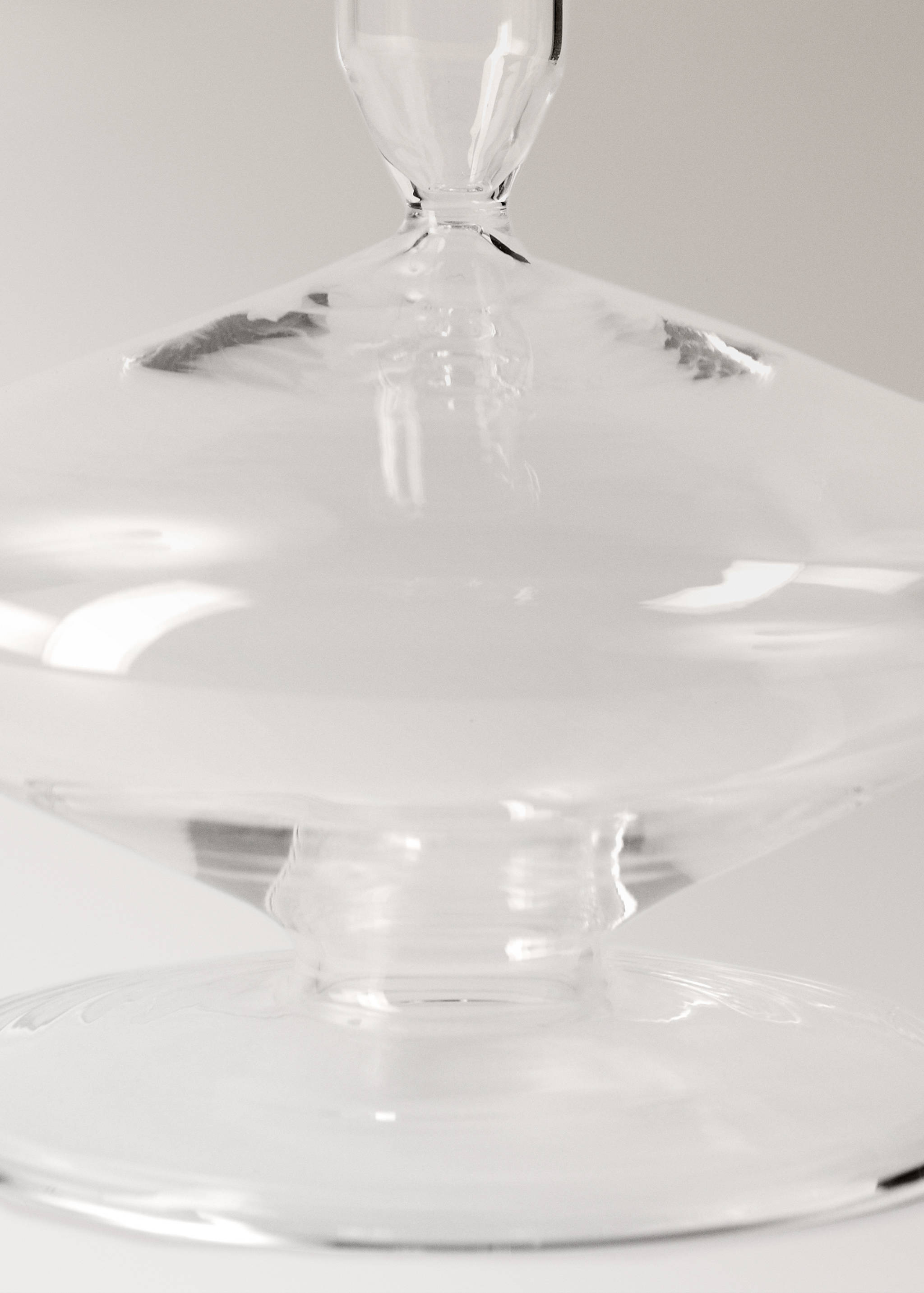 Висок вълнообразен свещник от боросиликатно стъкло - Данни за артикула 2